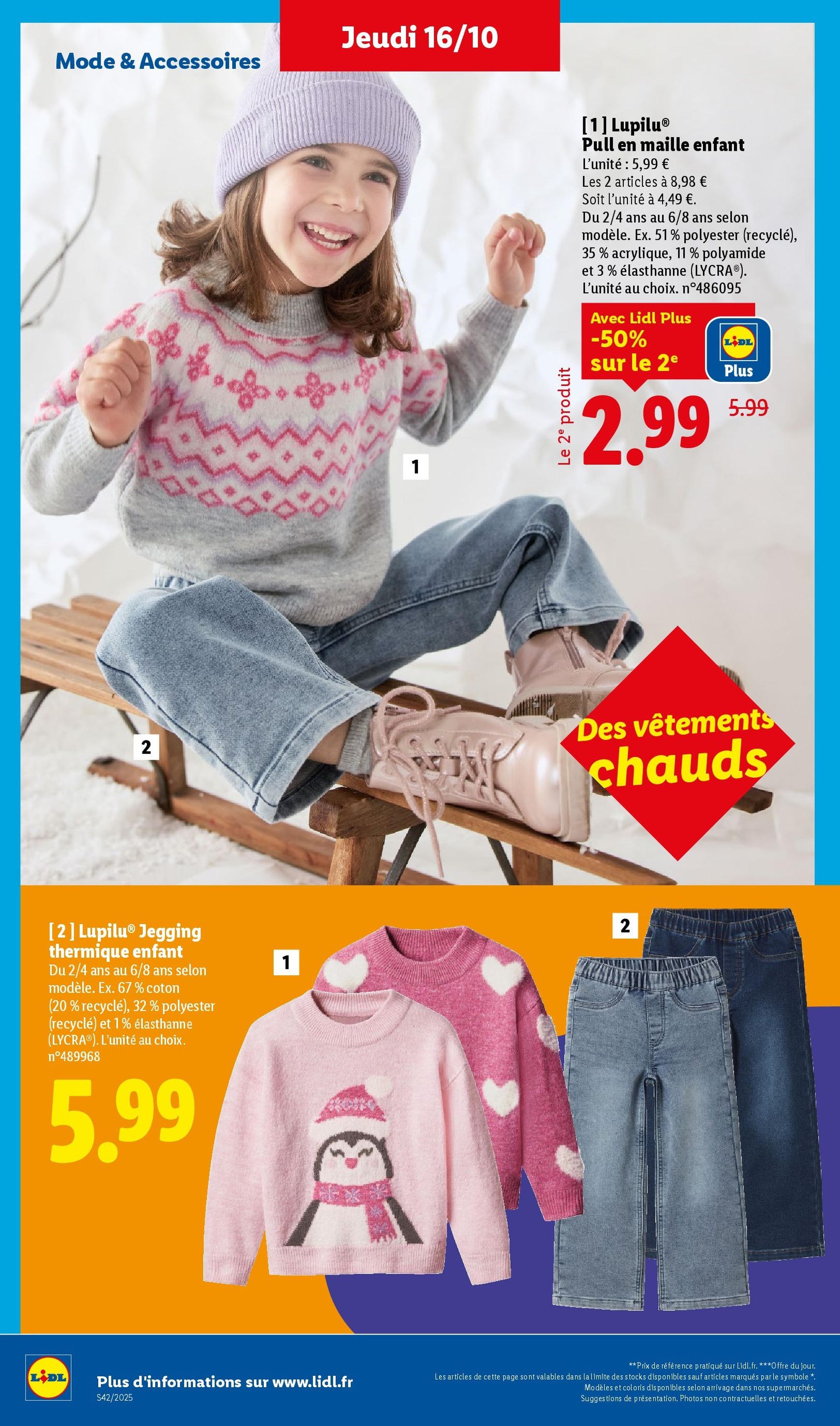 LIDL catalogue semaine 42 - brochure valable à partir du 16/10/2025, page 44 sur 82 LIDL catalogue semaine 42 - brochure valable à partir du 16/10/2025, page 44 sur 82