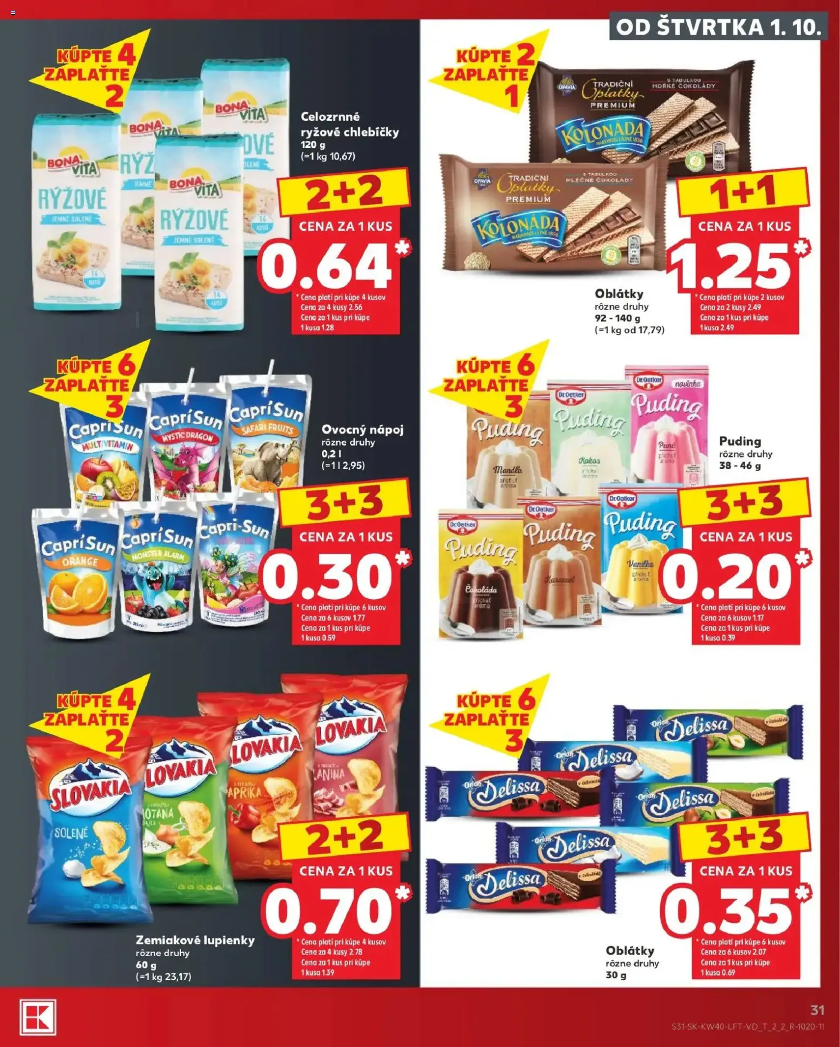 Kaufland leták - platný leták od 01.10.2026 strana 31 z 76