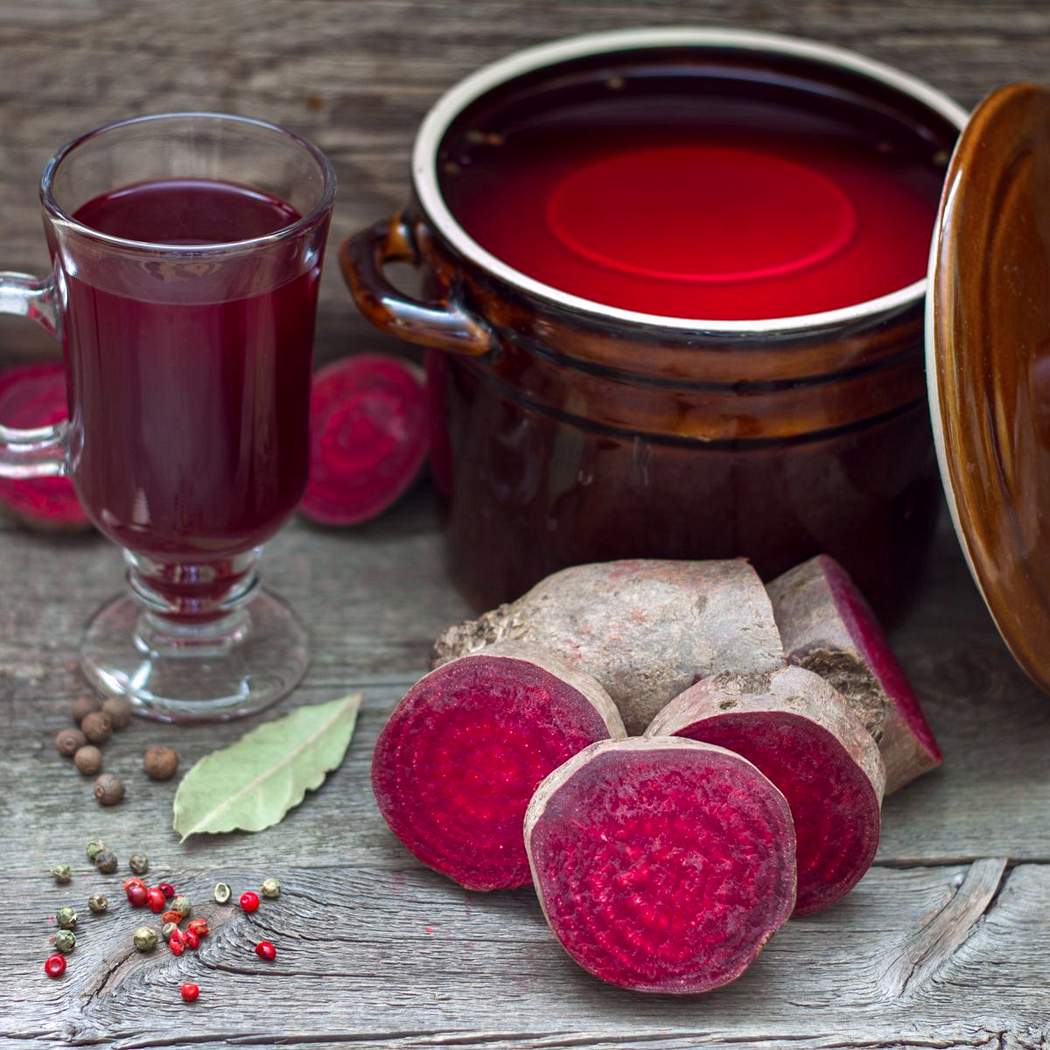 Succo di barbabietola fermentata