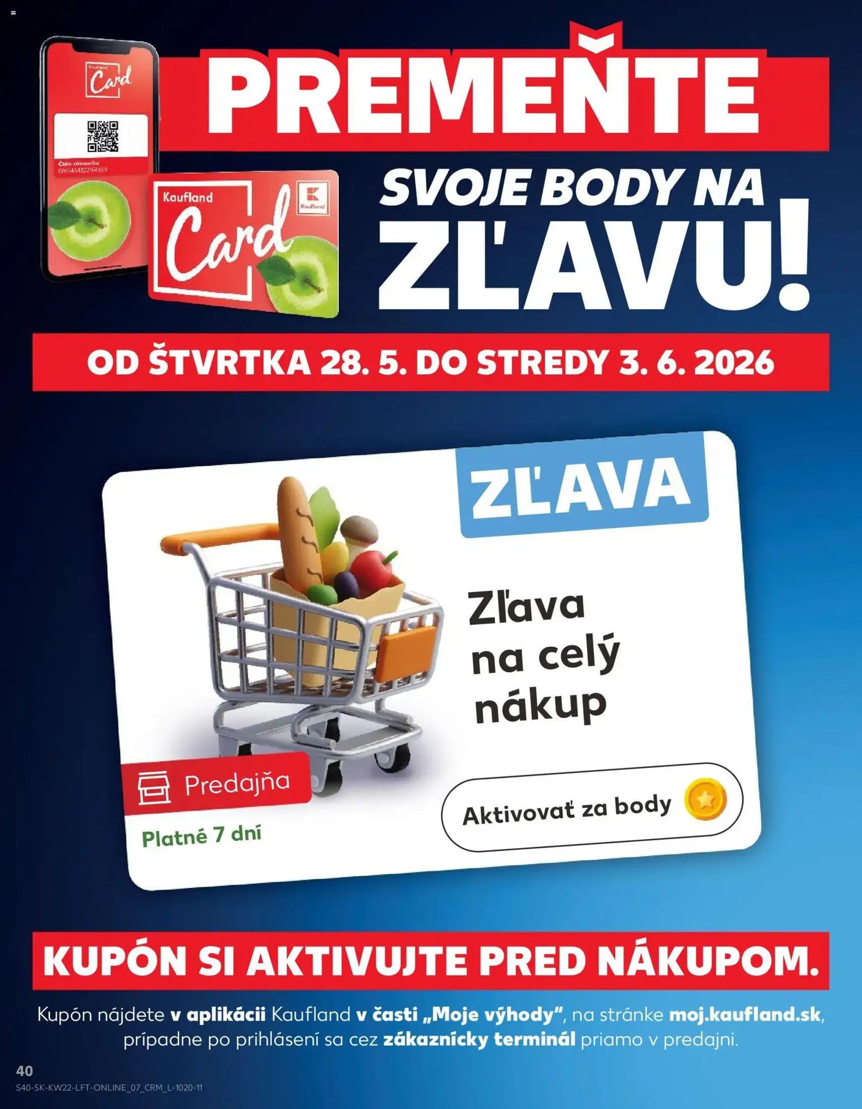 Kaufland SK akciós újság - 2026.05.28. érvényes szórólap 40 oldal 72 oldalból
