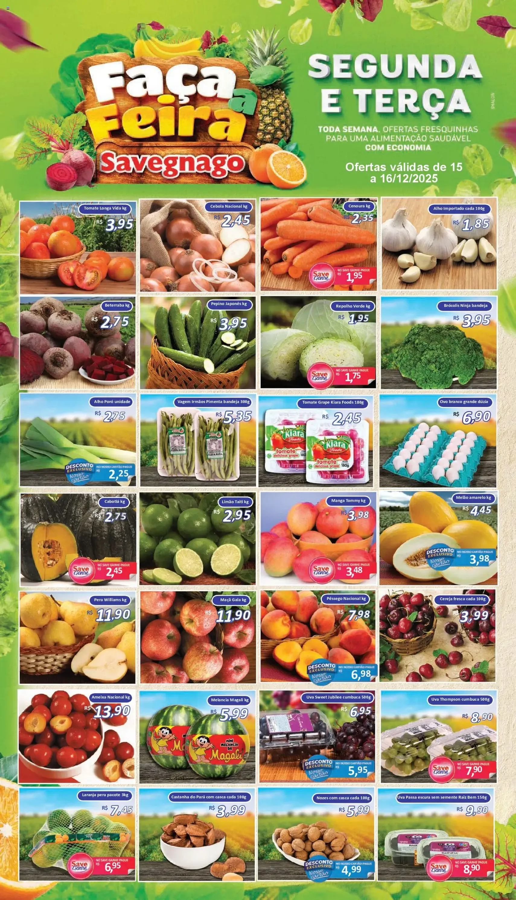 Savegnago - Ofertas da semana - folheto válido a partir de 15/12/2025 página 1 de 2