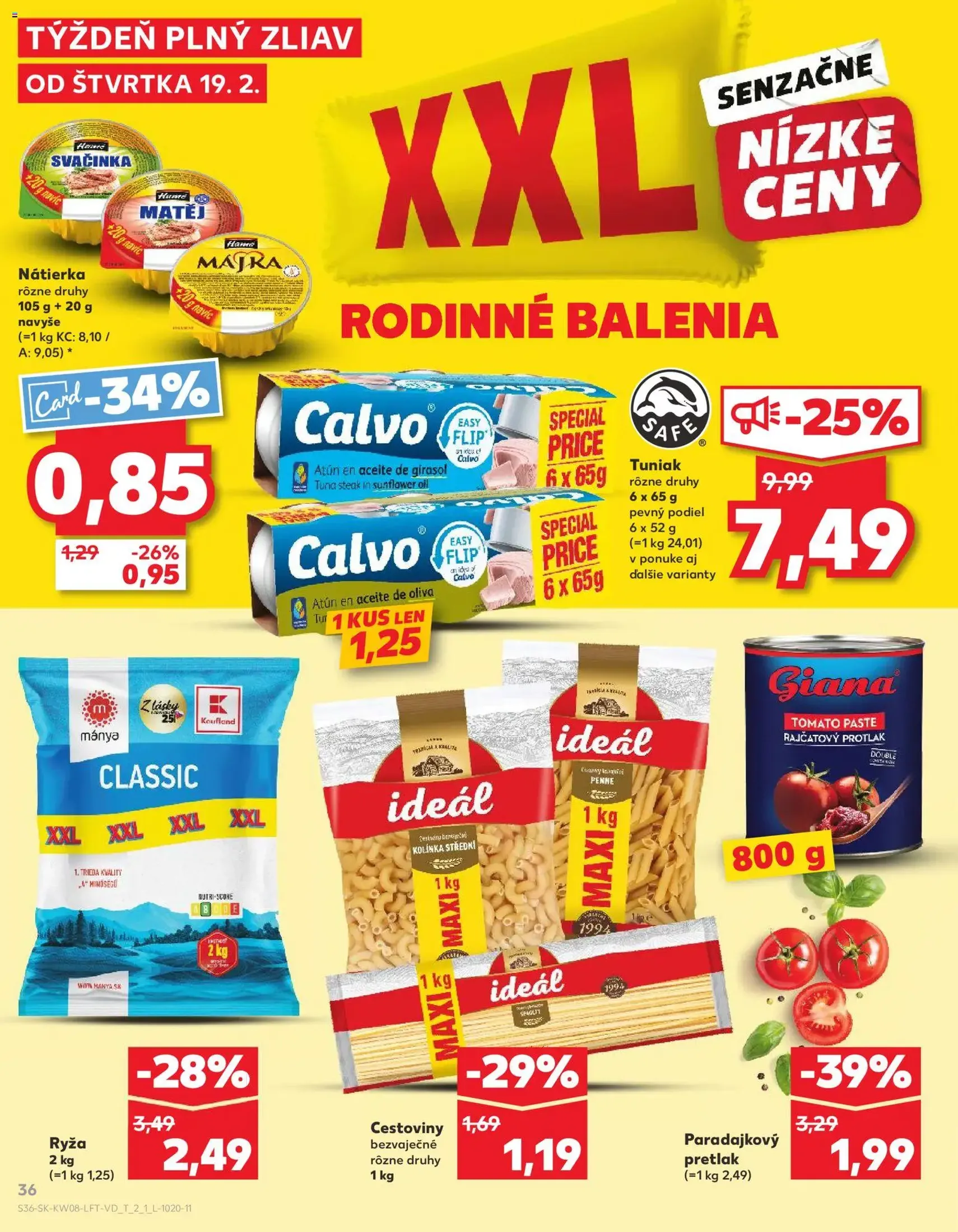 Kaufland SK Akciós újság - 2026.02.19. érvényes szórólap 36 oldal 78 oldalból