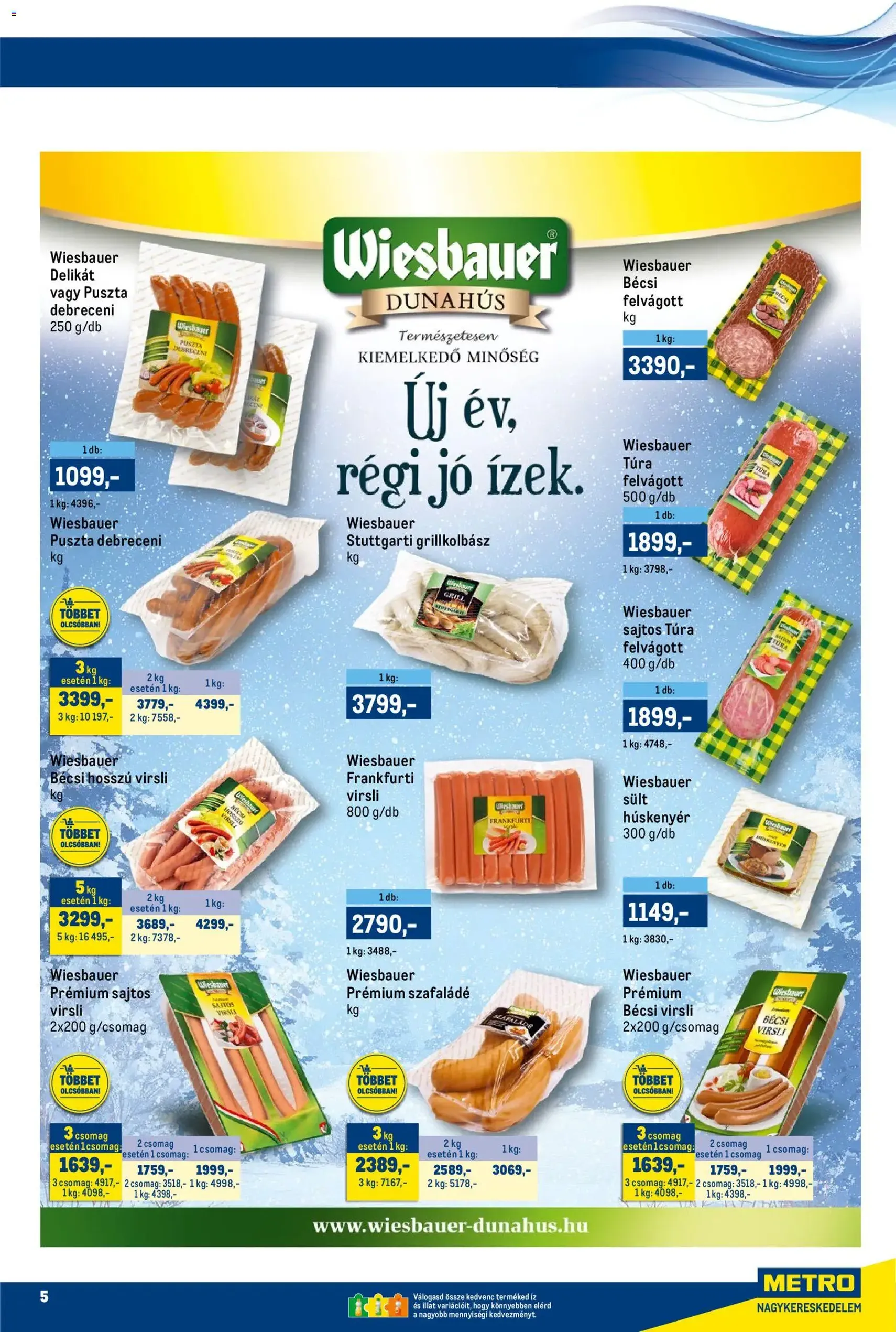 Metro Akciós újság - 2026.02.01. érvényes szórólap 5 oldal 29 oldalból