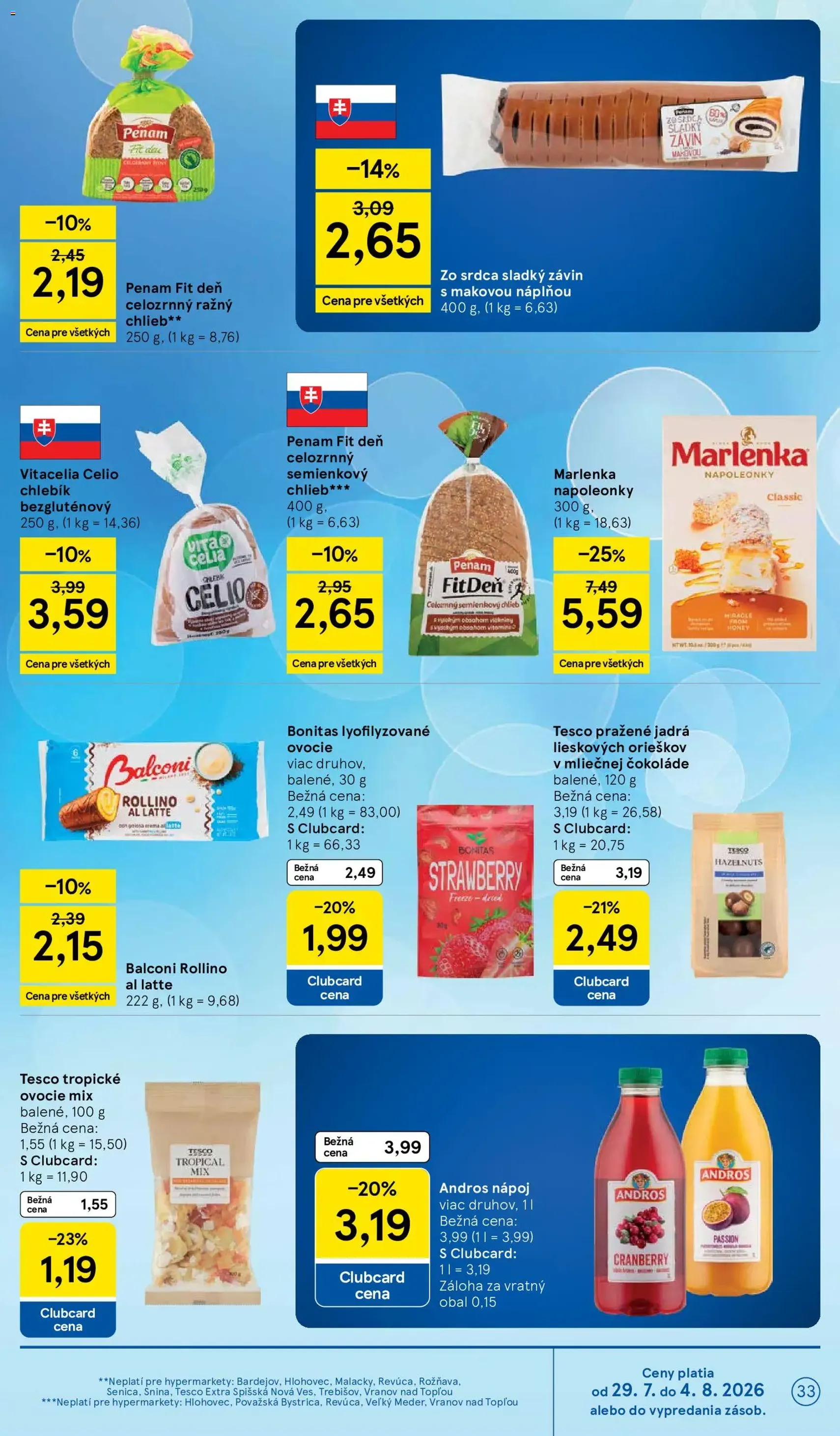 Tesco Hypermarket - leták - platný leták od 29.07.2026 strana 33 z 53