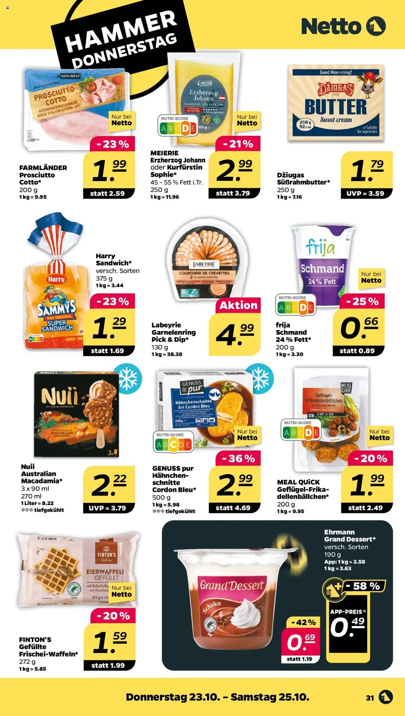 Netto Prospekt - Gültiger Prospekt ab 20.10.2025, Seite 33 von insgesamt 41 Netto Prospekt - Gültiger Prospekt ab 20.10.2025, Seite 33 von insgesamt 41