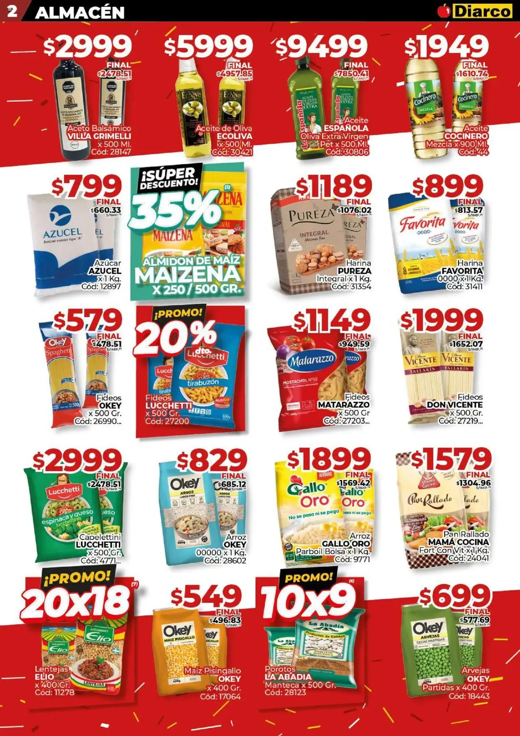 Diarco ofertas - folleto válido desde 15/09/2025 página 2 de 23 Diarco ofertas - folleto válido desde 15/09/2025 página 2 de 23