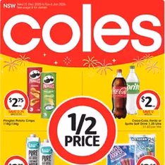Coles Catalogue - Flyer preview valid from 31/12/2025
