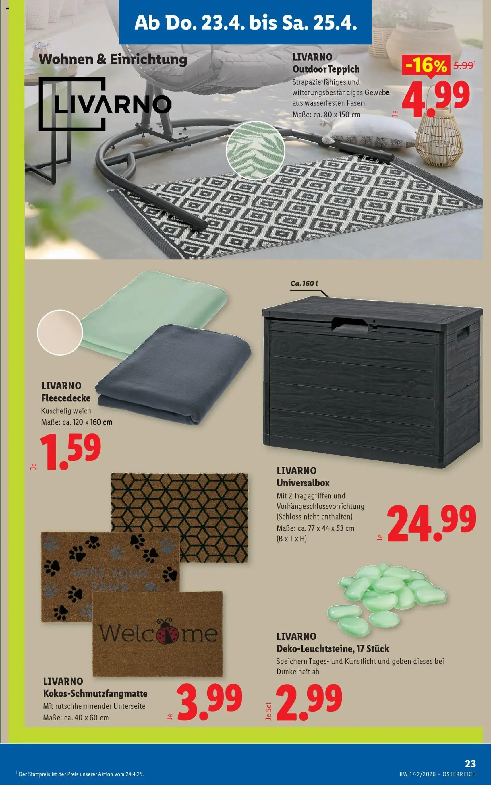 Lidl - Flugblatt - Gültiger Prospekt ab 23.04.2026, Seite 25 von insgesamt 56