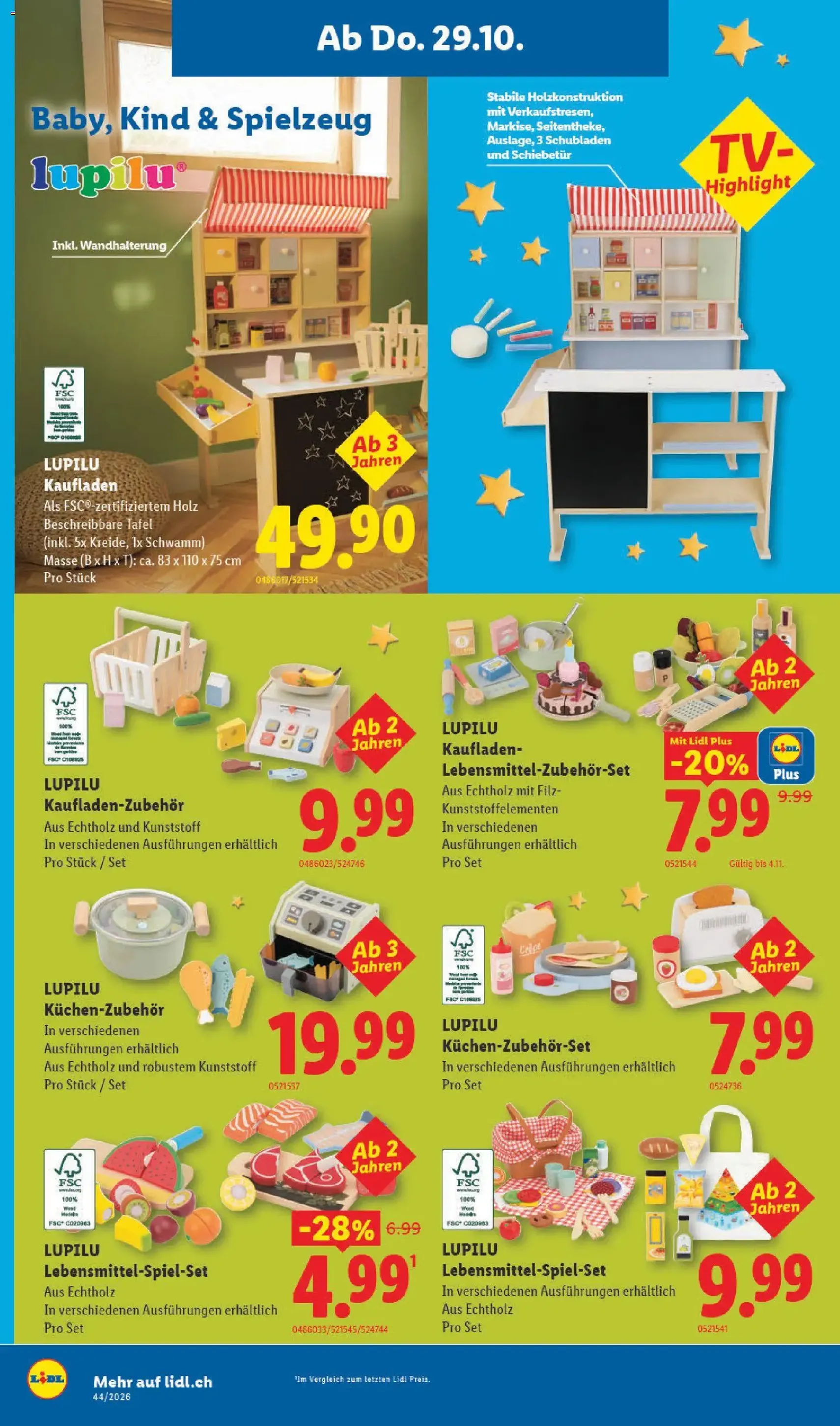 Lidl aktionen - Gültiger Prospekt ab 29.10.2026, Seite 22 von insgesamt 38