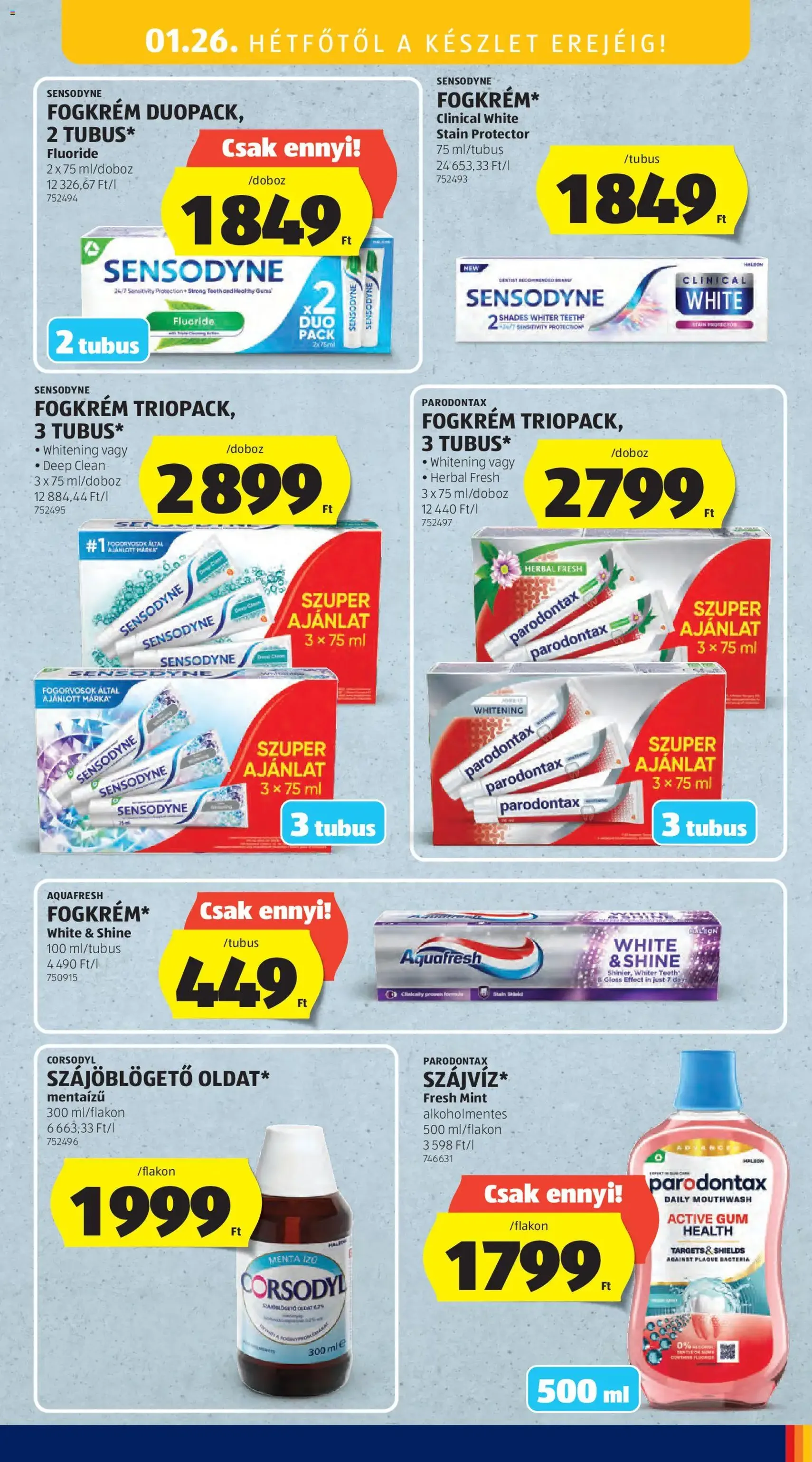 Aldi Akciós újság - 2026.01.22. érvényes szórólap 43 oldal 50 oldalból