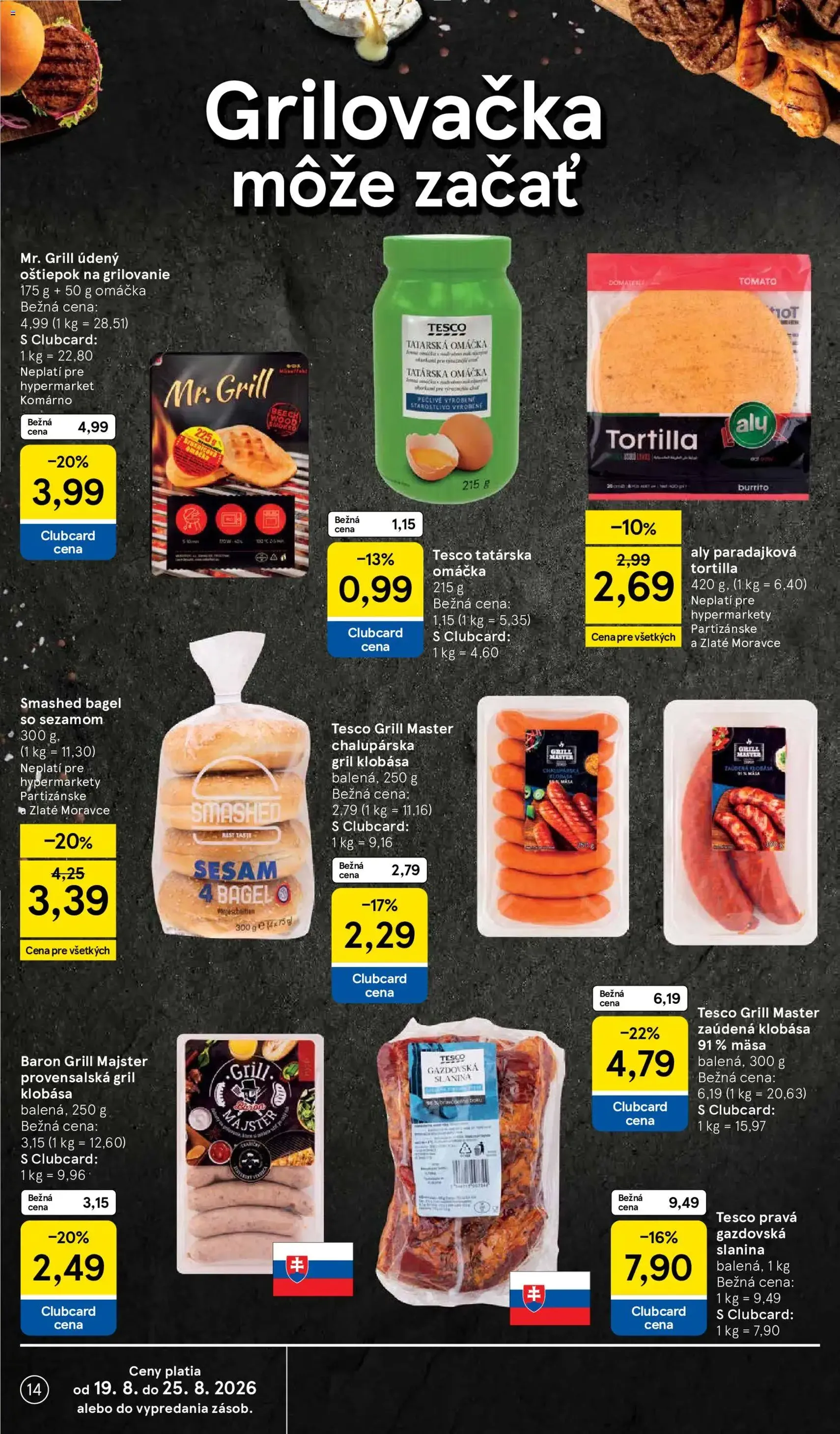 Tesco Hypermarket - leták - platný leták od 19.08.2026 strana 14 z 50