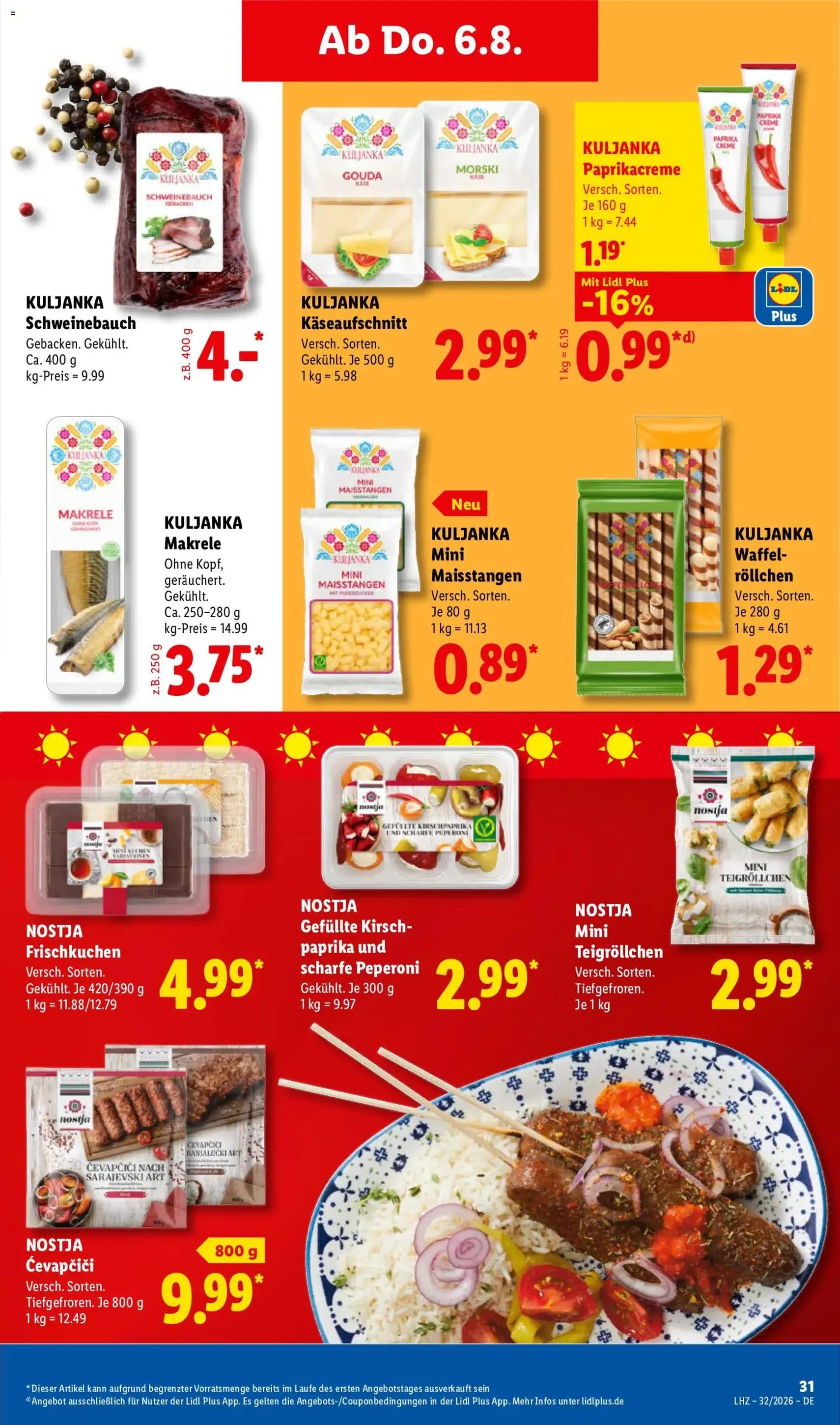 Lidl Prospekt - Gültiger Prospekt ab 03.08.2026, Seite 51 von insgesamt 69