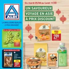 Aldi catalogue semaine 32 - Prévisualisation du catalogue valable à partir du 05/08/2025