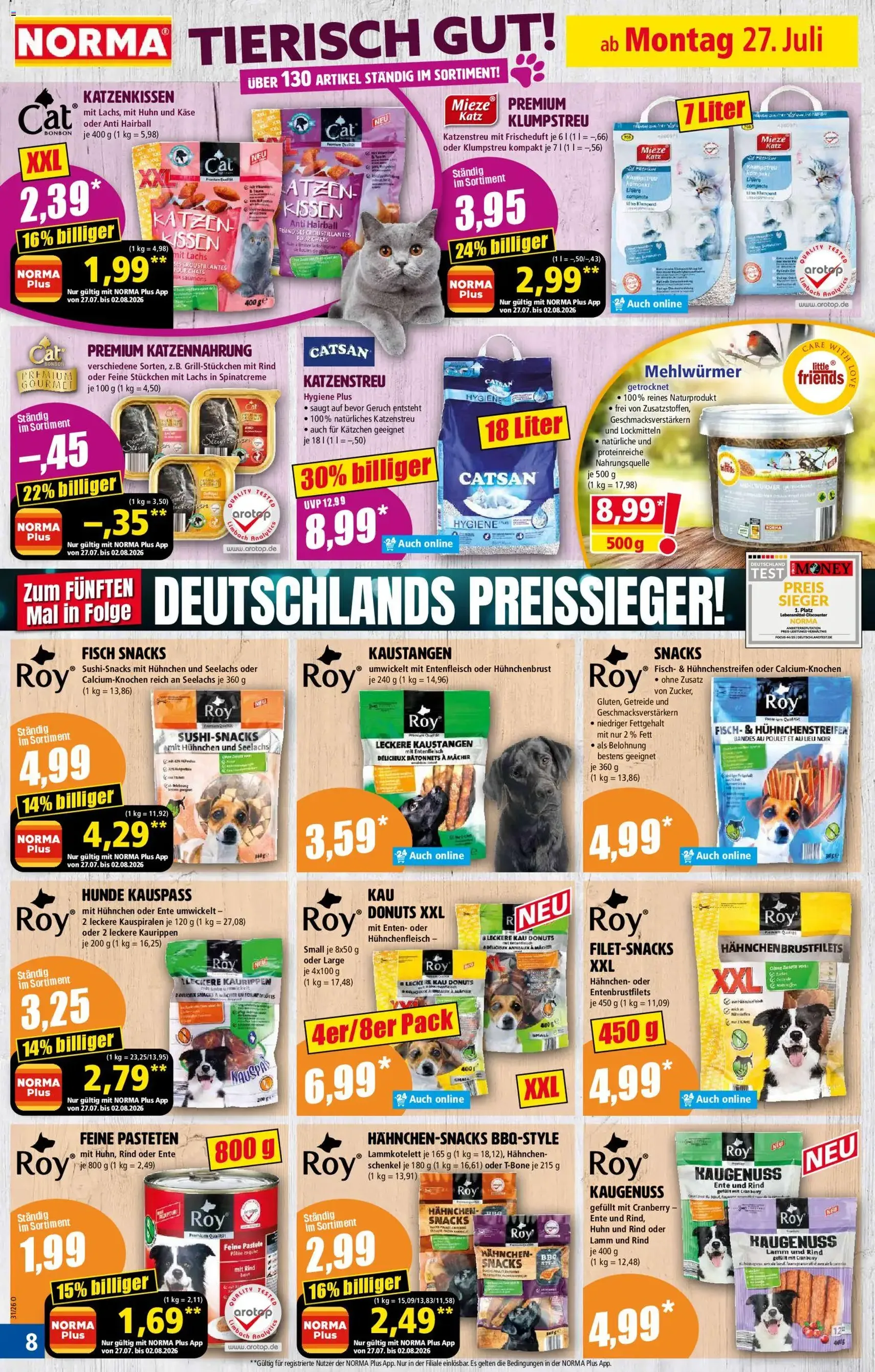 Norma Prospekt - Gültiger Prospekt ab 27.07.2026, Seite 7 von insgesamt 19