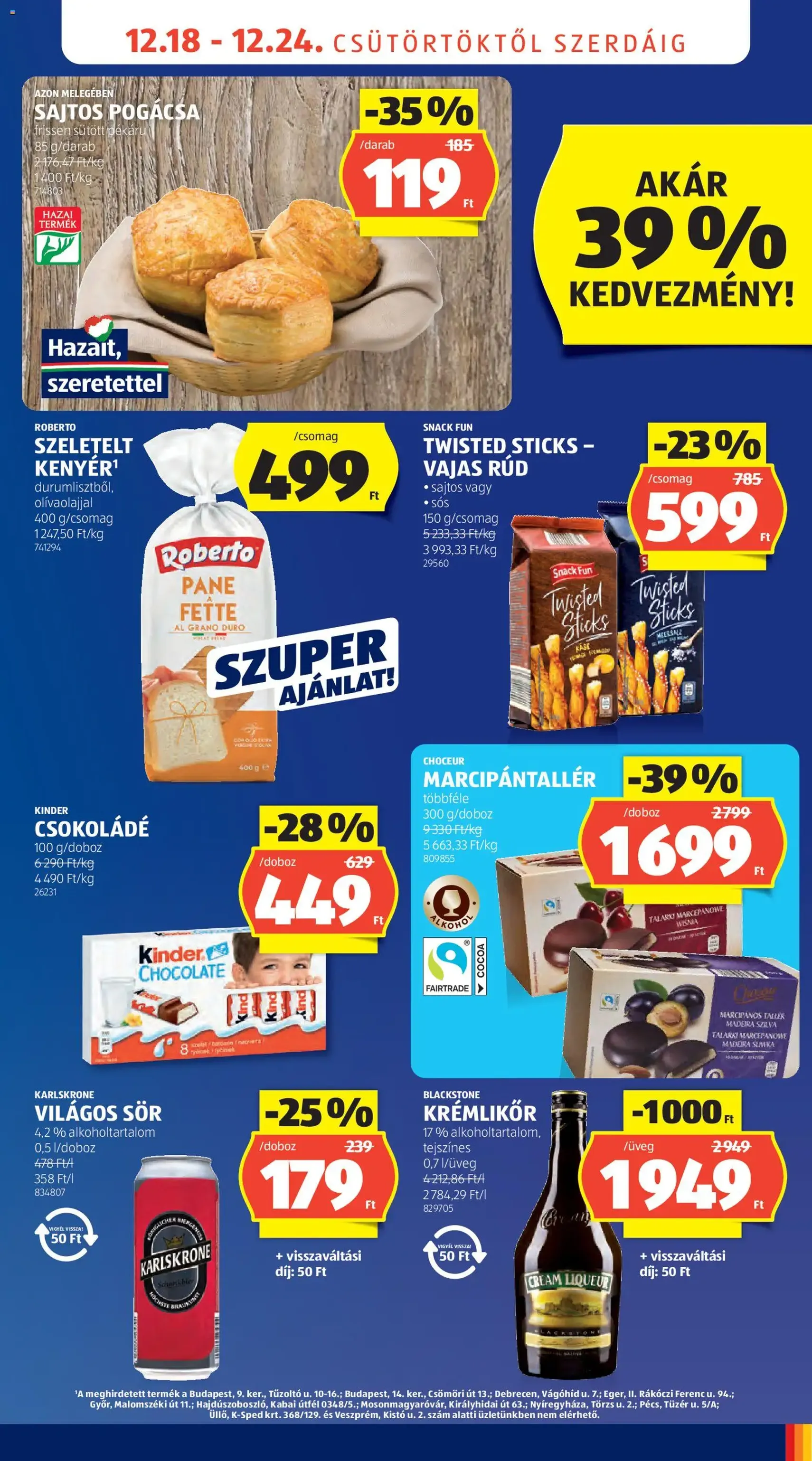 Aldi Akciós újság - 2025.12.18. érvényes szórólap 15 oldal 58 oldalból