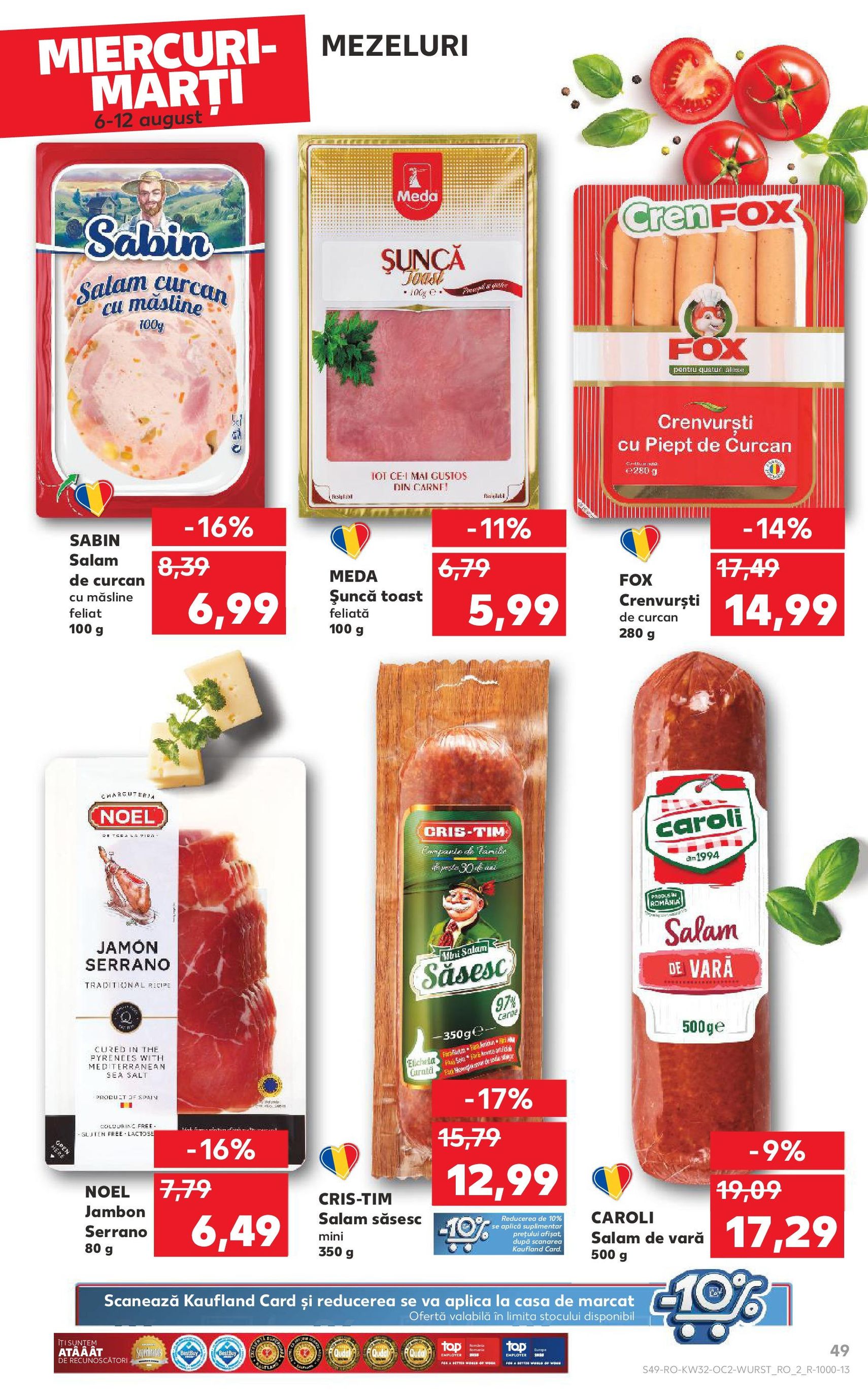 Catalog Kaufland - București - cataloage valabile începând cu 06.08.2025 pagina 49 din 98 Catalog Kaufland - București - cataloage valabile începând cu 06.08.2025 pagina 49 din 98
