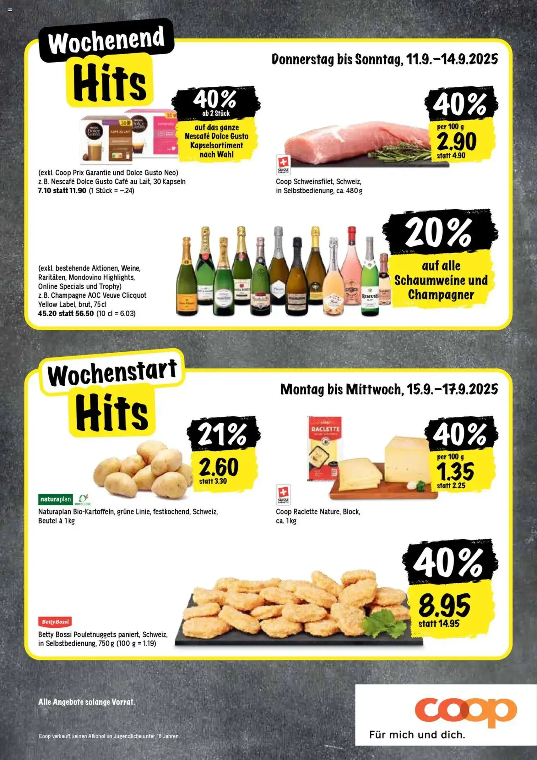 Coop Aktionen - Gültiger Prospekt ab 11.09.2025, Seite 20 von insgesamt 24 Coop Aktionen - Gültiger Prospekt ab 11.09.2025, Seite 20 von insgesamt 24