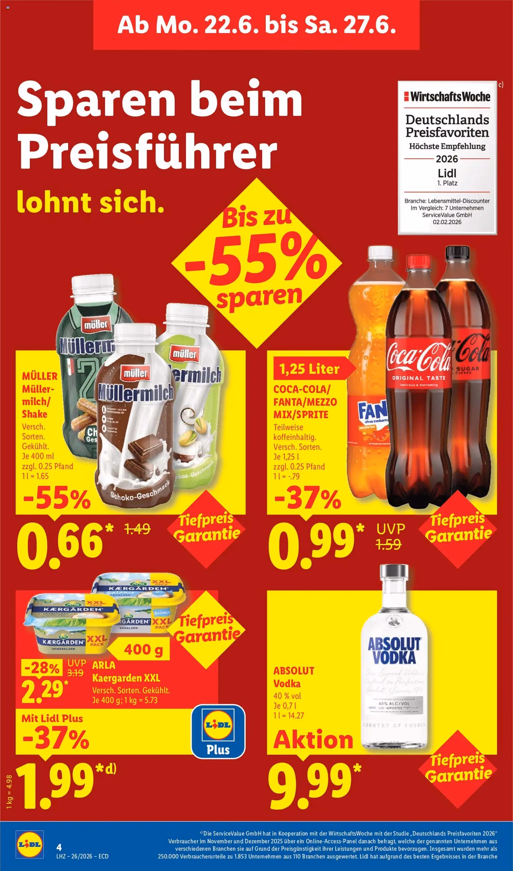 Lidl Prospekt - Gültiger Prospekt ab 22.06.2026, Seite 14 von insgesamt 70