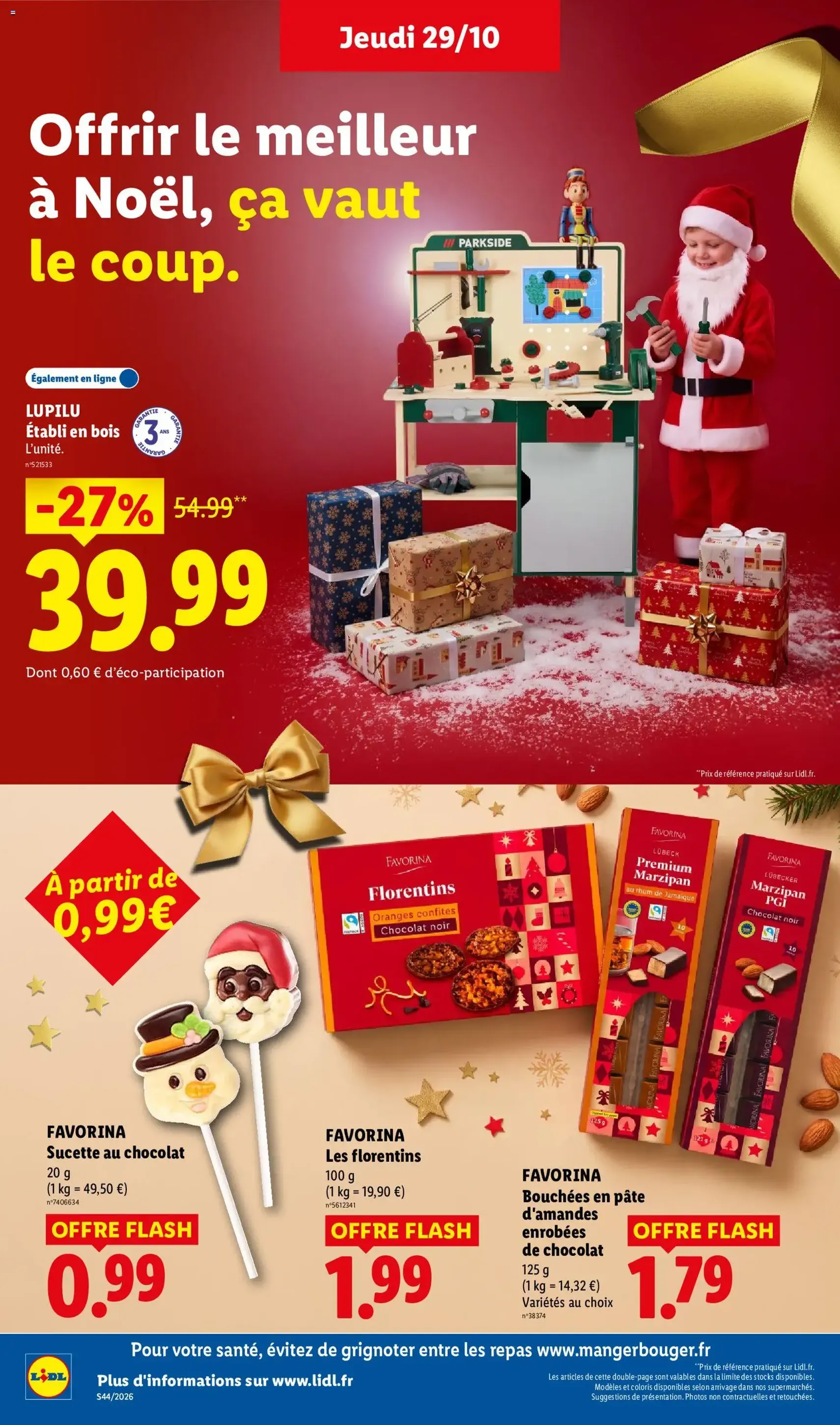 LIDL catalogue - brochure valable à partir du 29/10/2026, page 61 sur 64