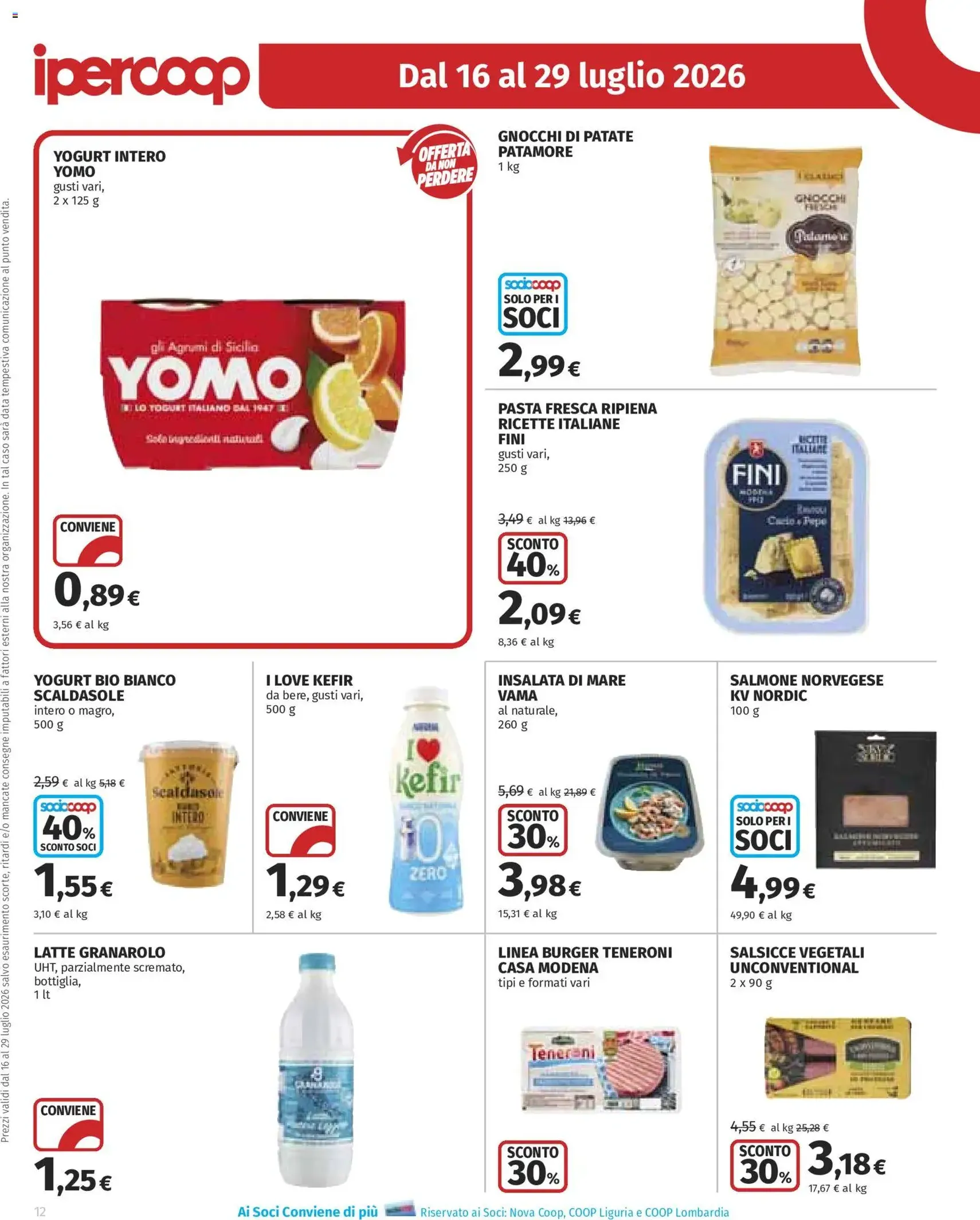 Ipercoop volantino - volantino valido dal 16/07/2026 pagina 12 di 50