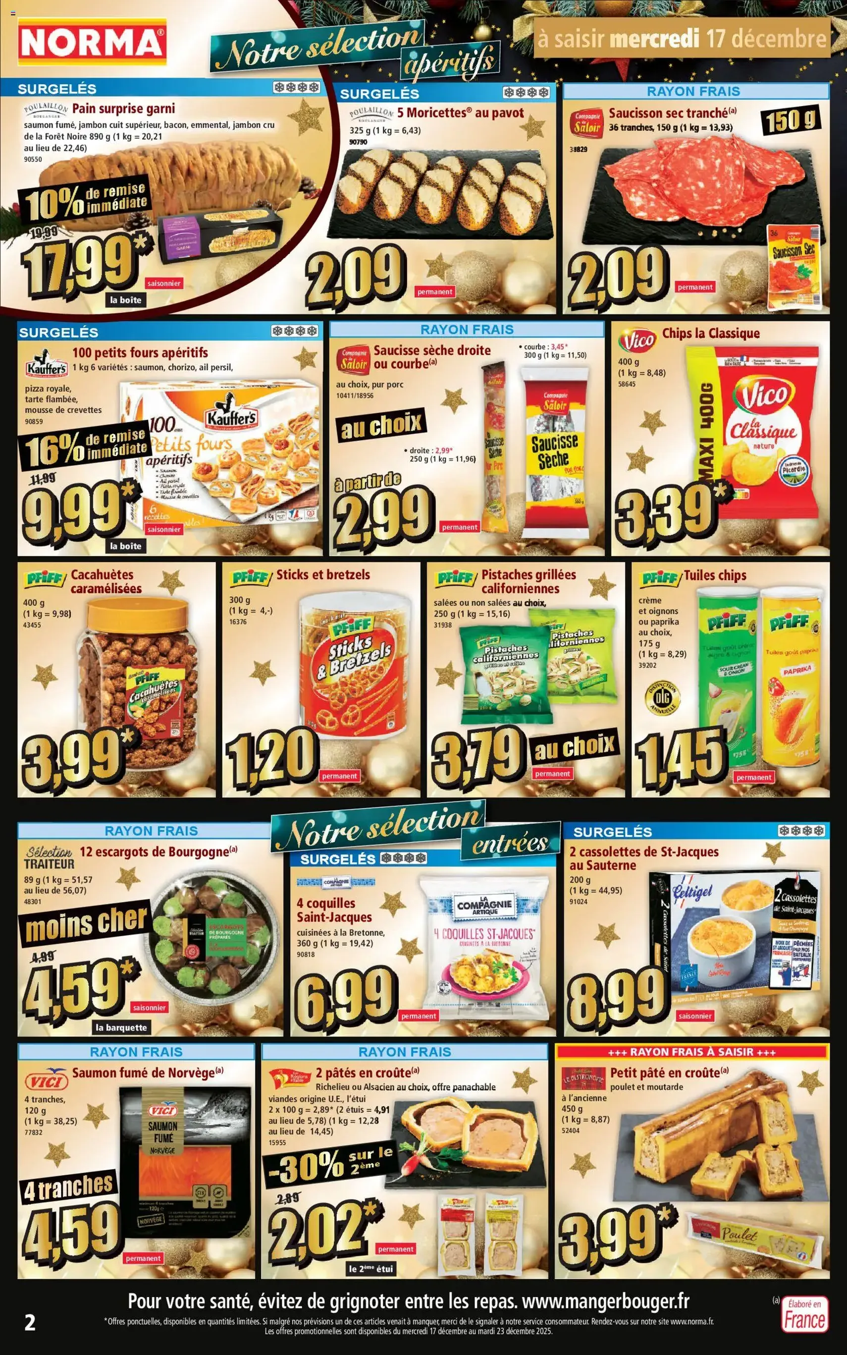 Norma catalogue - brochure valable à partir du 17/12/2025, page 2 sur 12