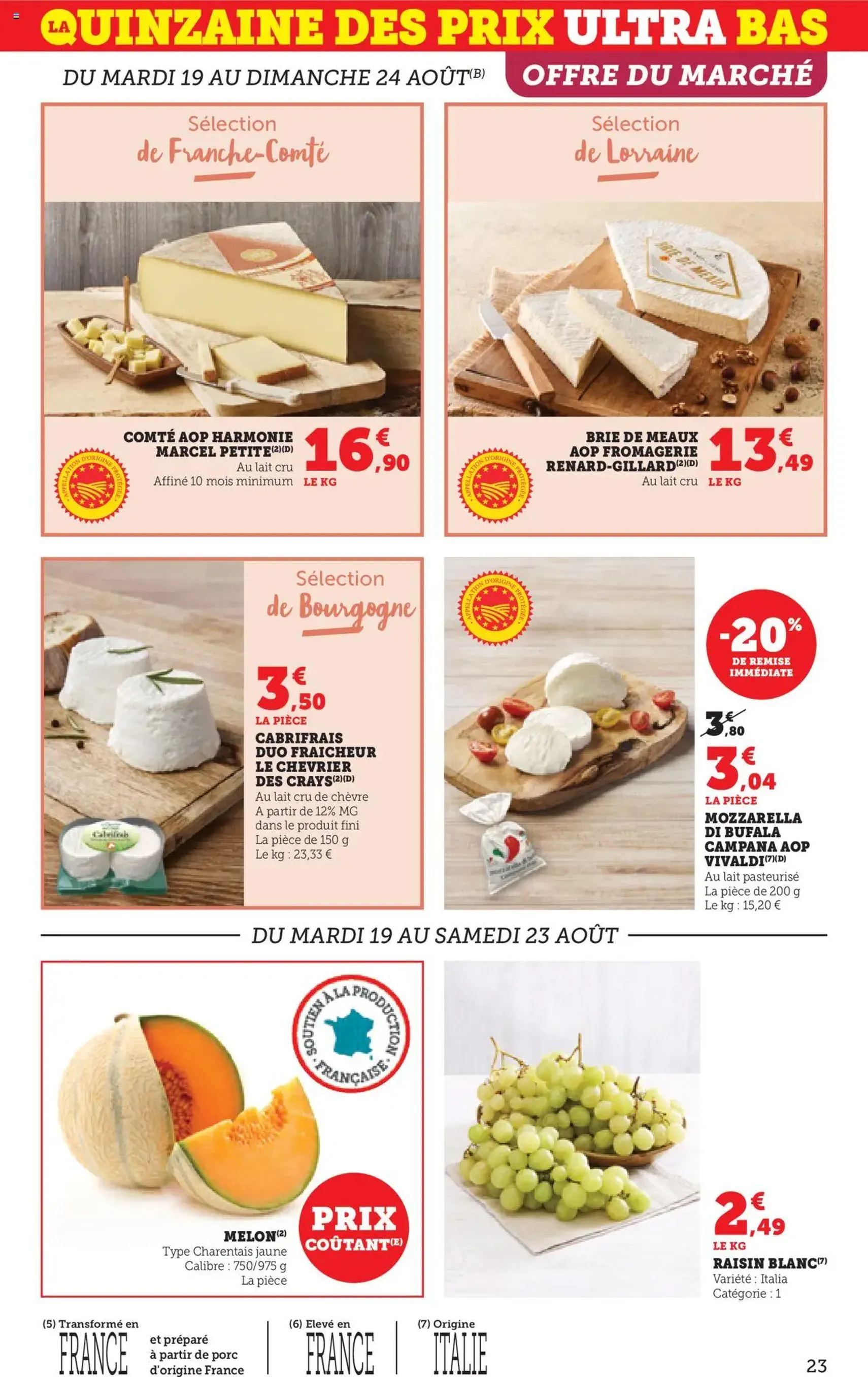 Bi1 catalogue - brochure valable à partir du 19/08/2025, page 23 sur 28 Bi1 catalogue - brochure valable à partir du 19/08/2025, page 23 sur 28