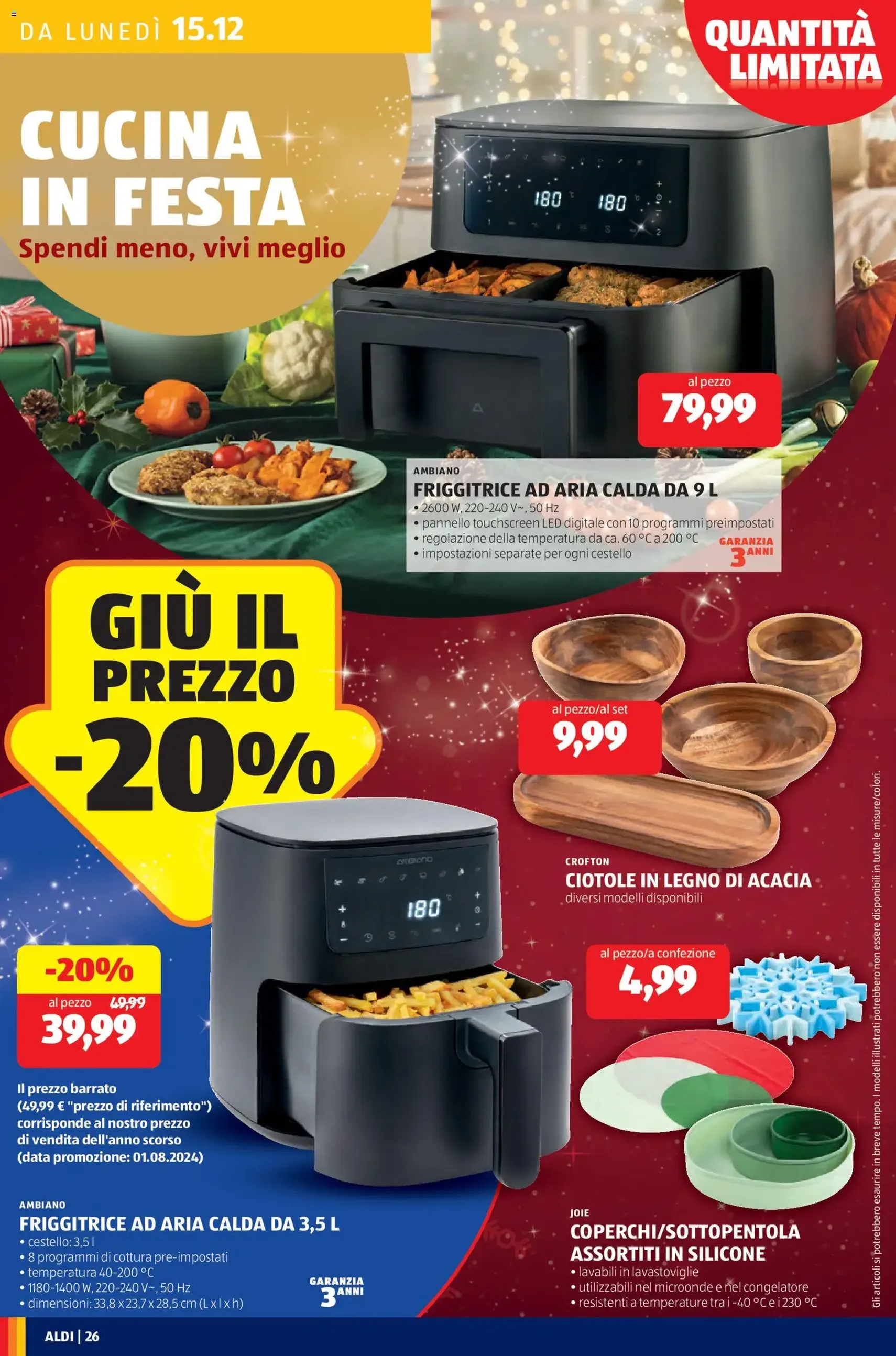 Volantino Aldi - volantino valido dal 15/12/2025 pagina 26 di 32