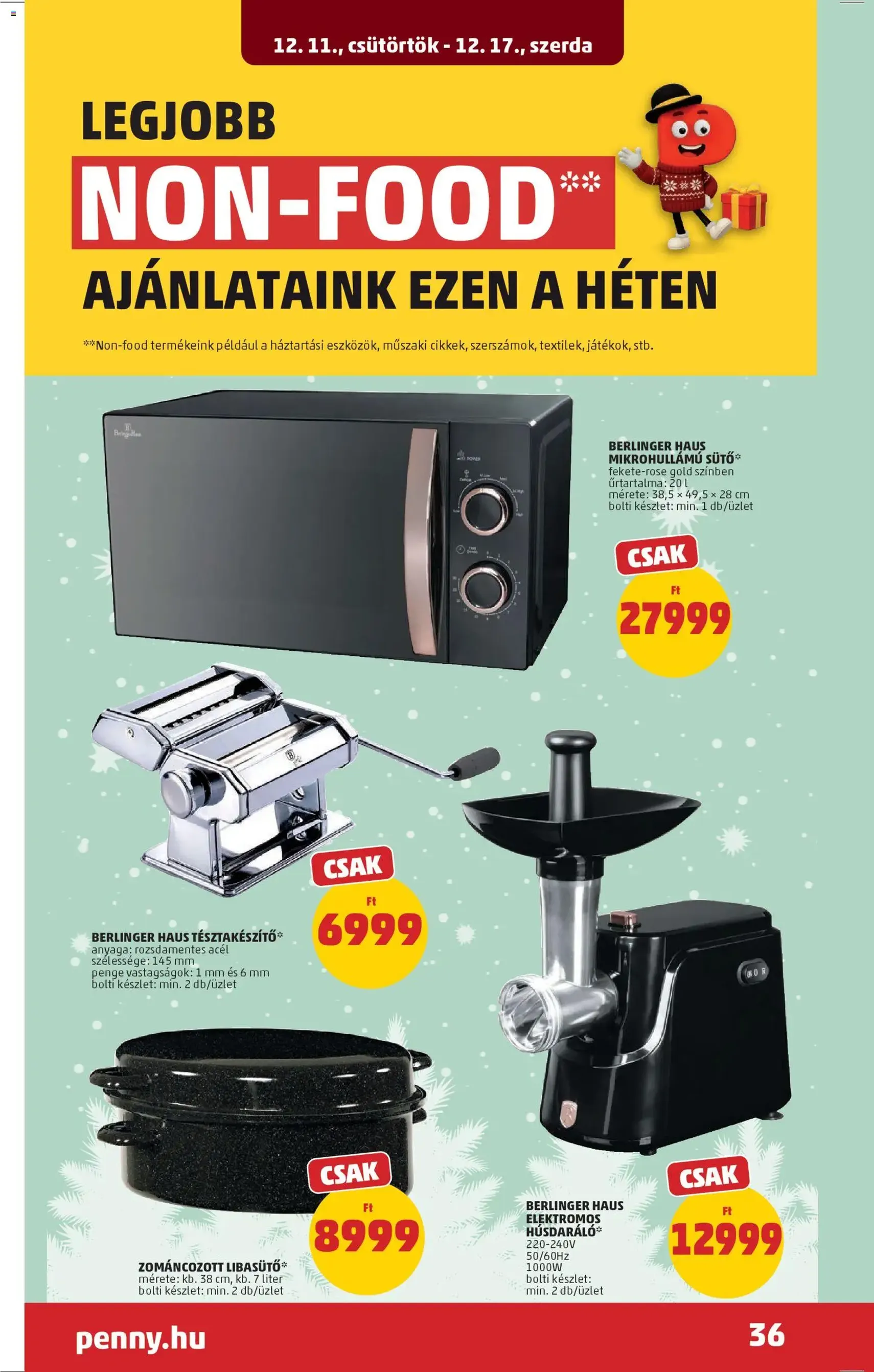 PENNY Akciós újság - 2025.12.11. érvényes szórólap 40 oldal 46 oldalból
