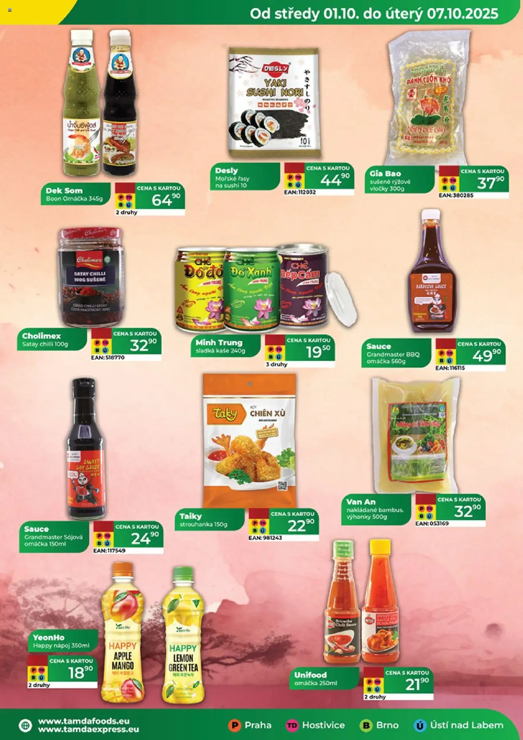 Tamda Foods leták - platný leták od 01.10.2025 strana 51 z 52