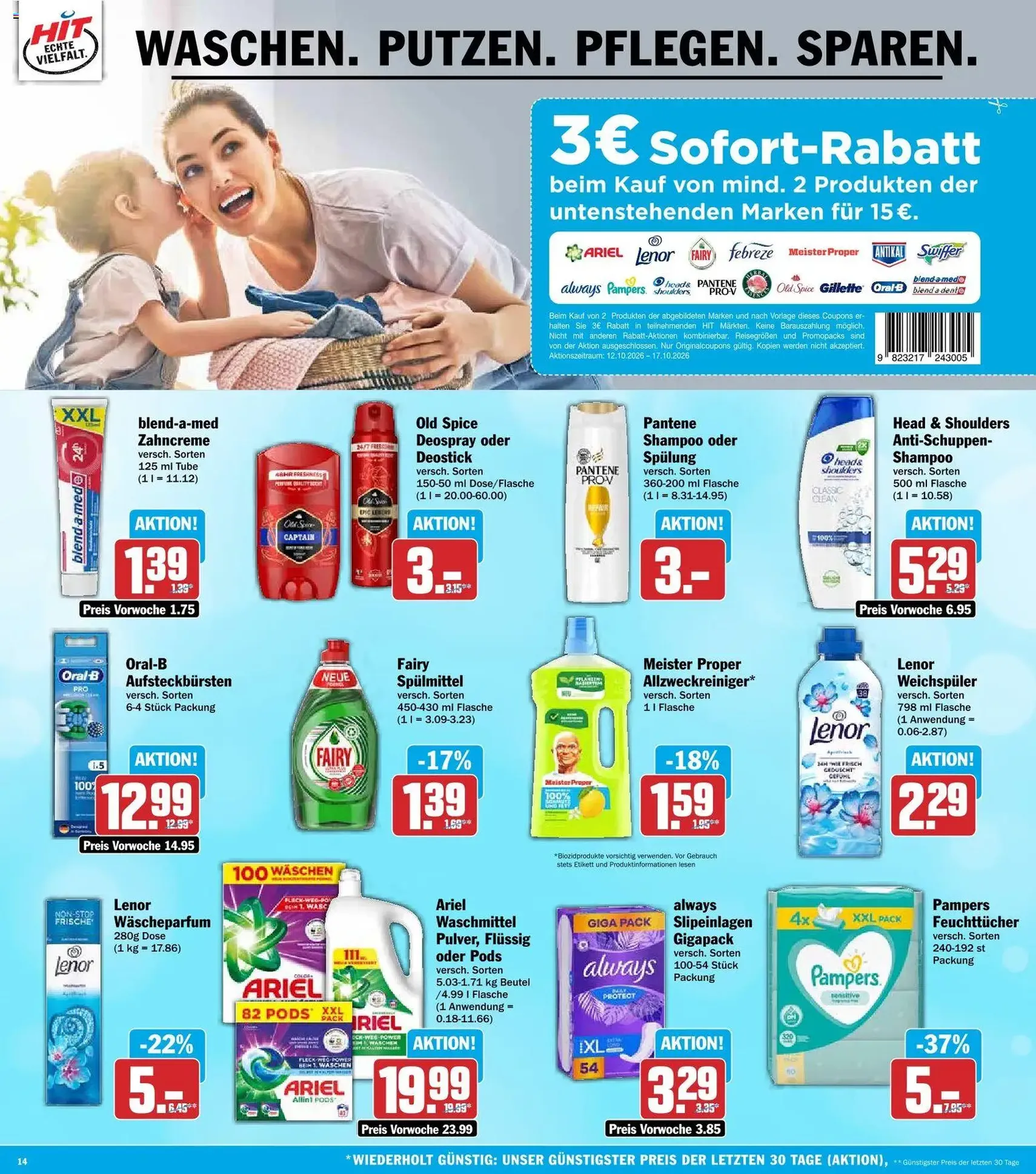 HIT Prospekt - Gültiger Prospekt ab 12.10.2026, Seite 14 von insgesamt 18