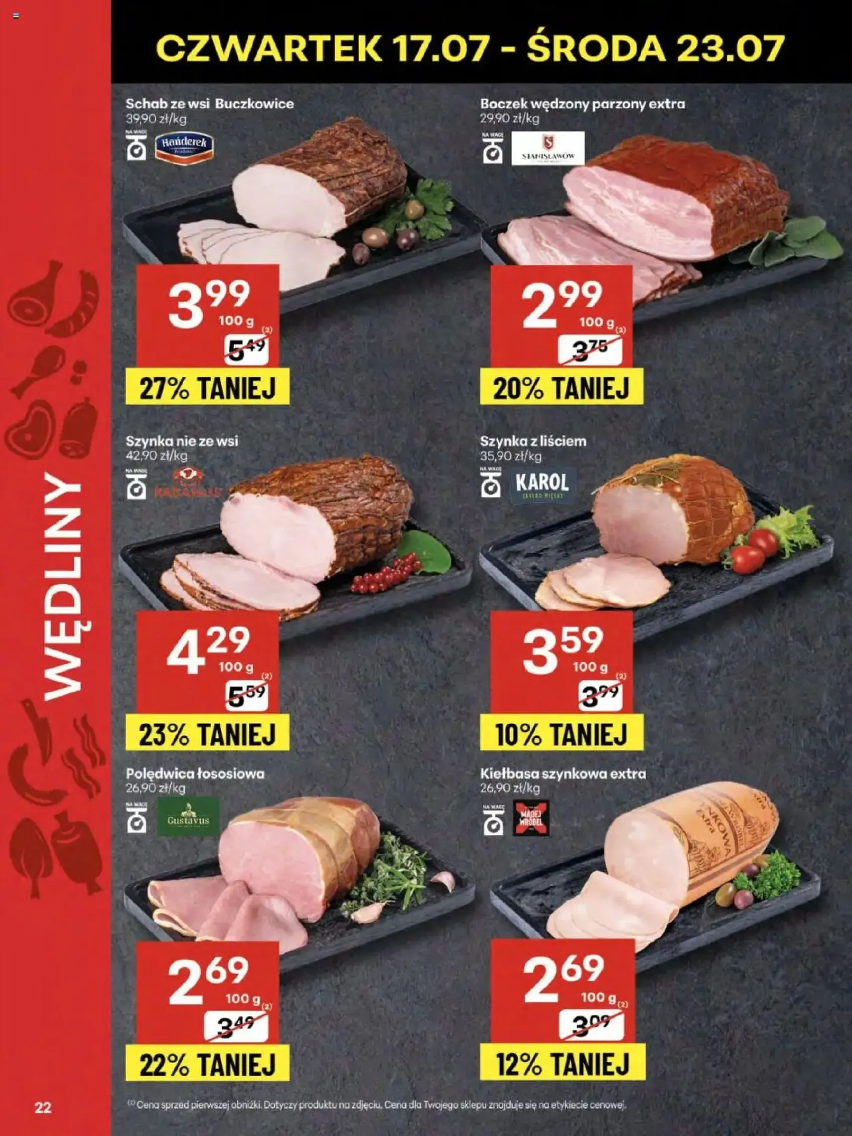Delikatesy Centrum Gazetka - ważny gazetka od 17.07.2025 strona 22 z 61 Delikatesy Centrum Gazetka - ważny gazetka od 17.07.2025 strona 22 z 61