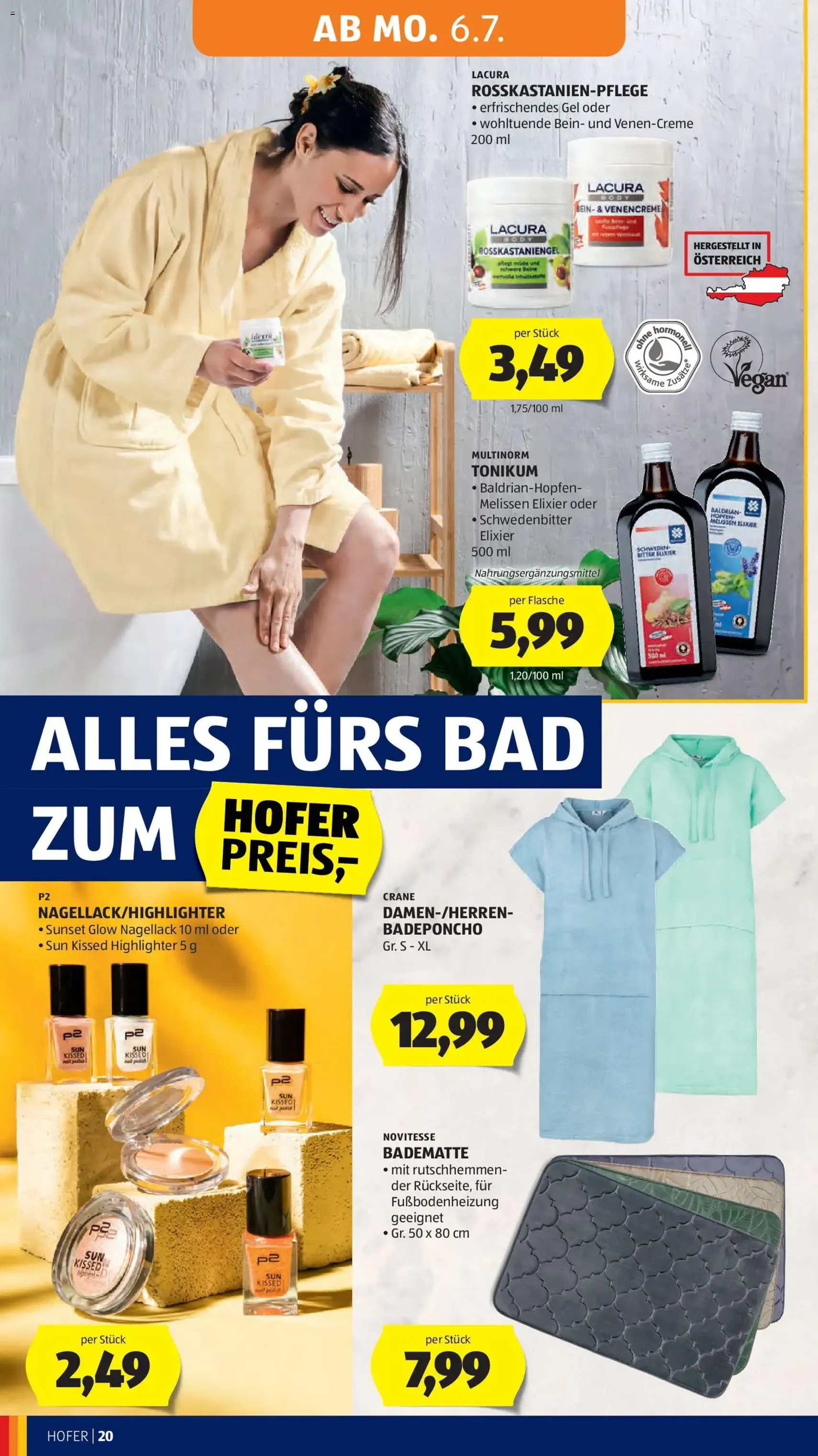 Hofer Flugblatt - Gültiger Prospekt ab 03.07.2026, Seite 26 von insgesamt 39