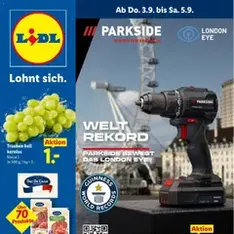 Lidl - Flugblatt - Prospekt Vorschau gültig ab 03.09.2026