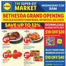 Lidl Weekly Ad - Flyer preview valid from 07/30/2025