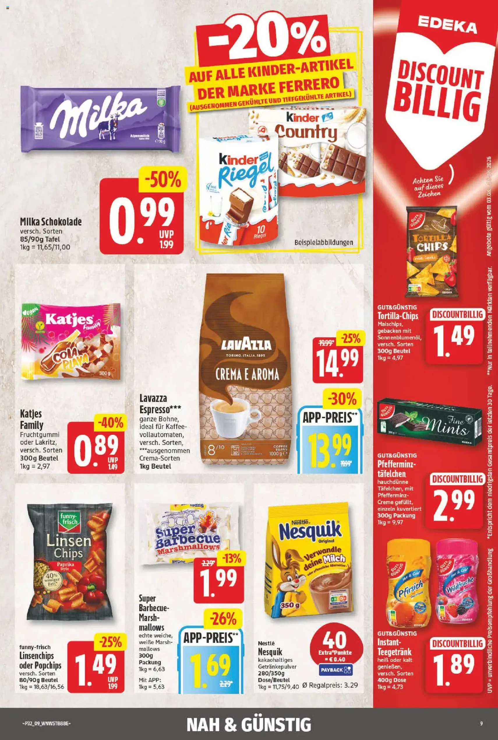 NP Discount Prospekt - Gültiger Prospekt ab 03.08.2026, Seite 9 von insgesamt 15