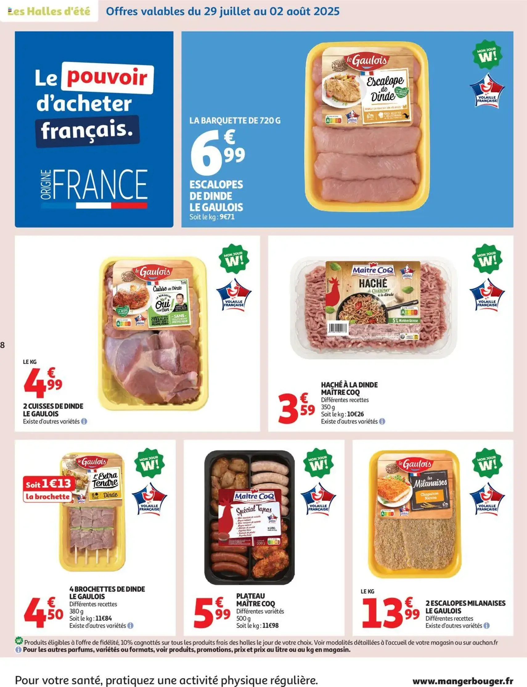 Auchan prospectus - brochure valable à partir du 29/07/2025, page 8 sur 49 Auchan prospectus - brochure valable à partir du 29/07/2025, page 8 sur 49