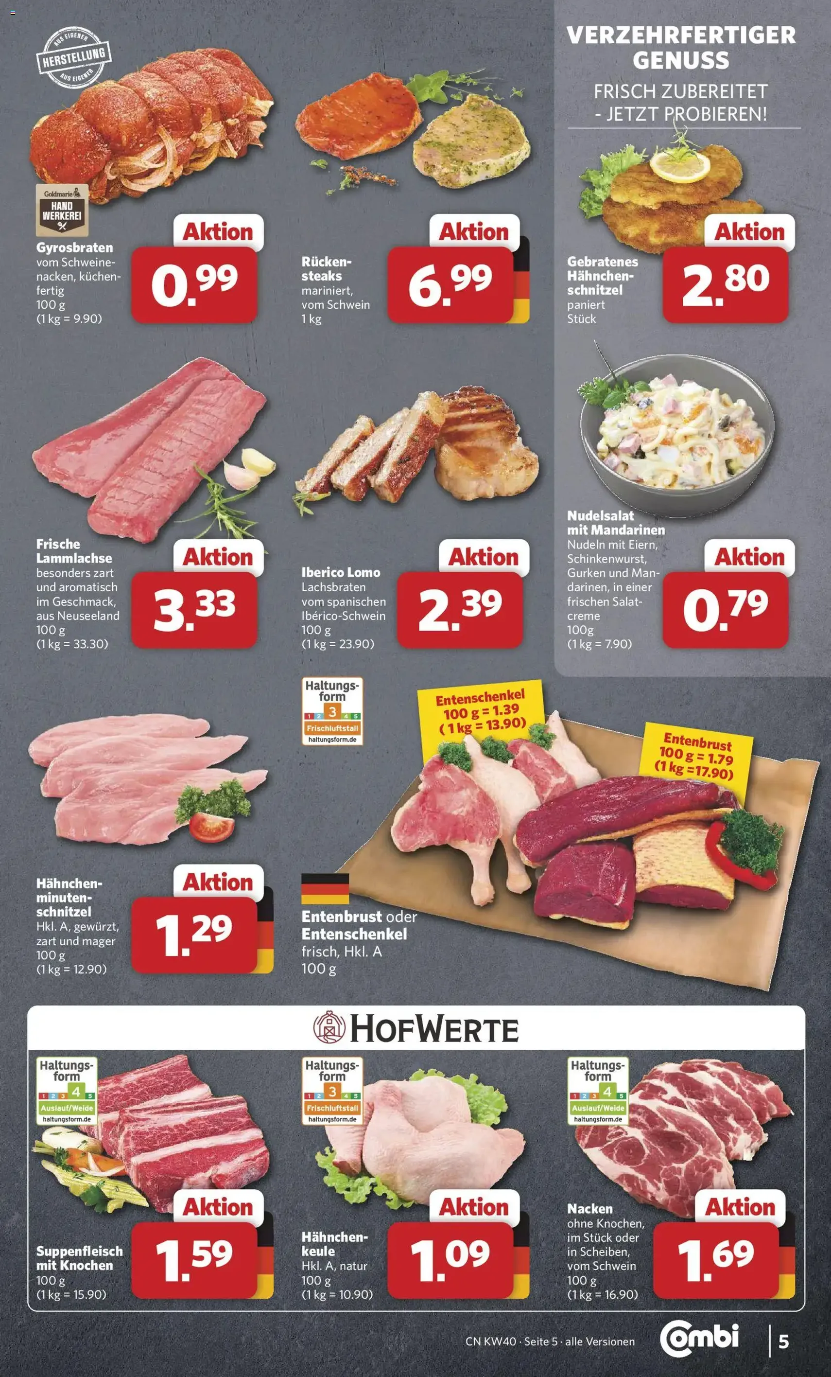 Combi Prospekt - Gültiger Prospekt ab 28.09.2026, Seite 5 von insgesamt 35