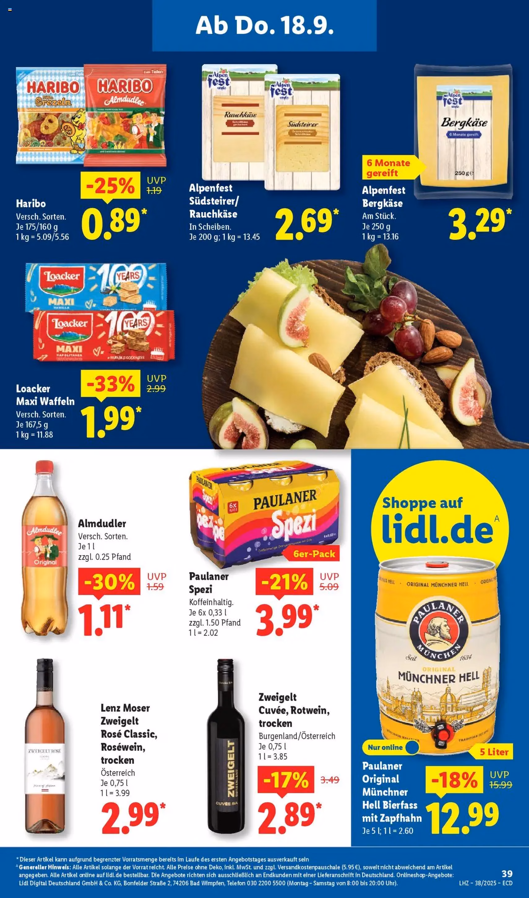 Lidl Prospekt - Gültiger Prospekt ab 15.09.2025, Seite 55 von insgesamt 68 Lidl Prospekt - Gültiger Prospekt ab 15.09.2025, Seite 55 von insgesamt 68