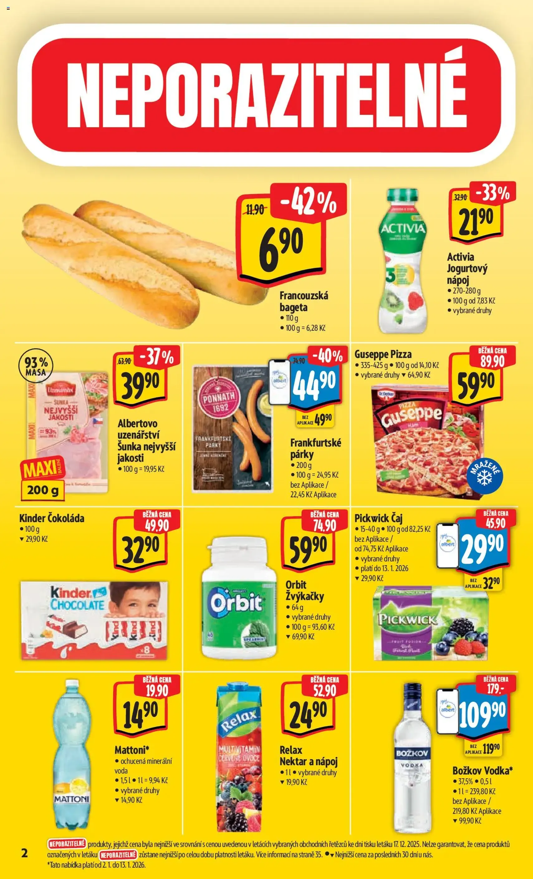 Albert leták - Hypermarket - platný leták od 02.01.2026 strana 2 z 46