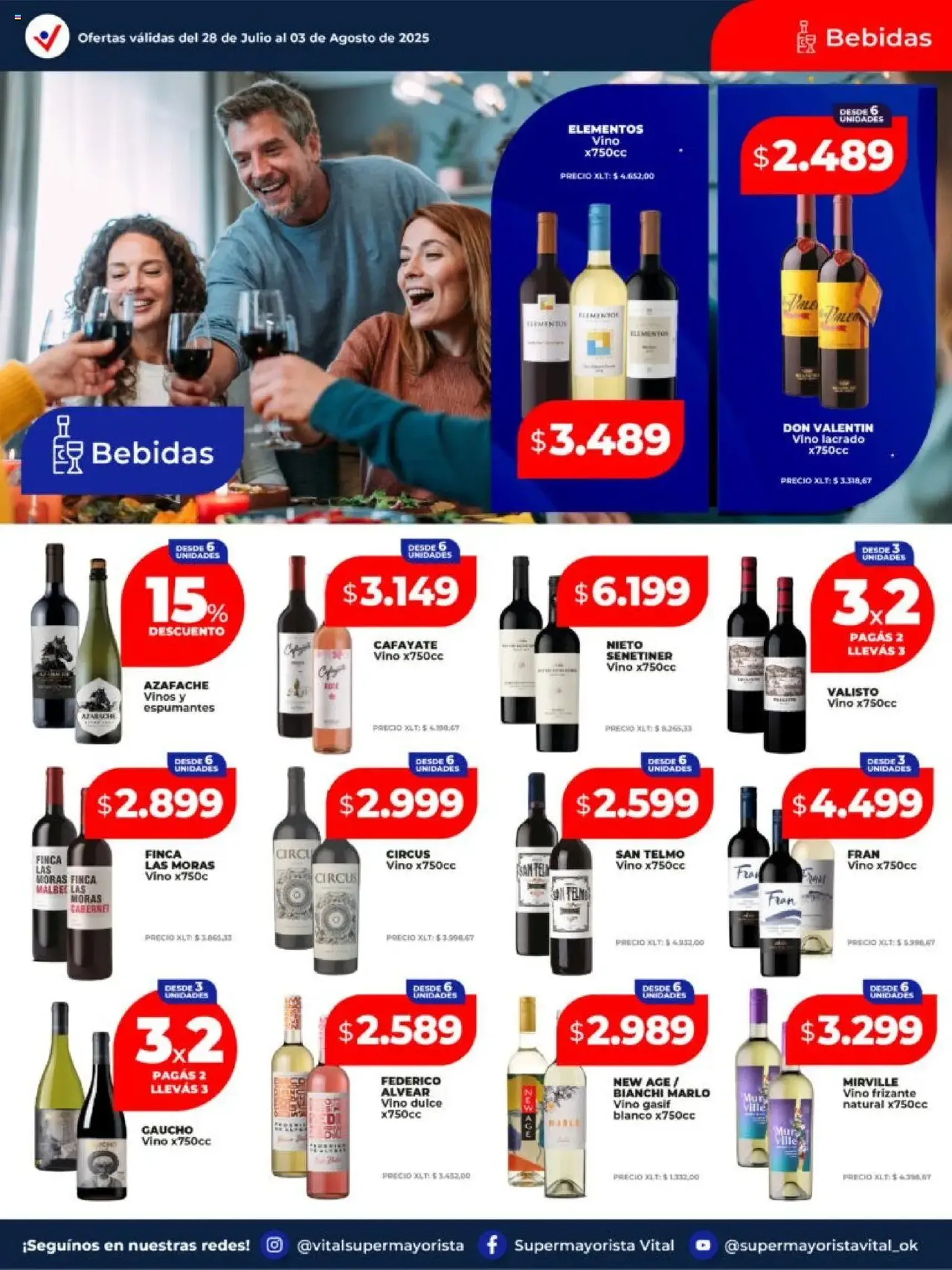 Vital ofertas - folleto válido desde 28/07/2025 página 11 de 24 Vital ofertas - folleto válido desde 28/07/2025 página 11 de 24