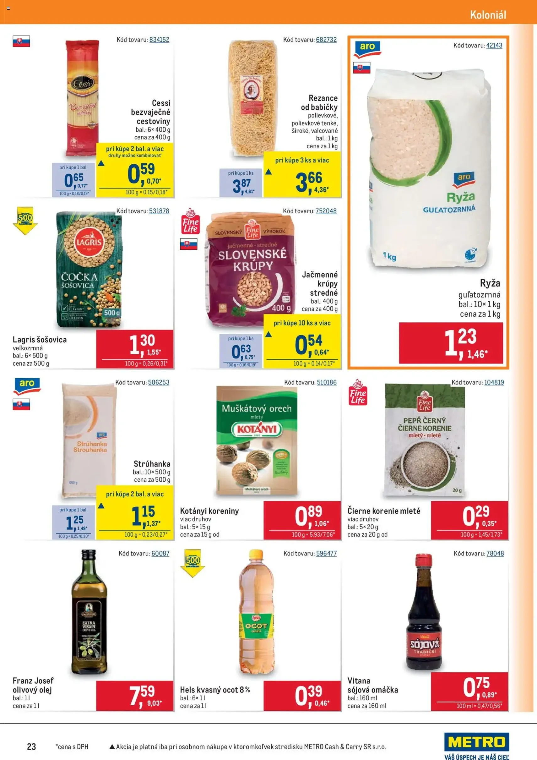 Metro leták - platný leták od 11.03.2026 strana 23 z 40
