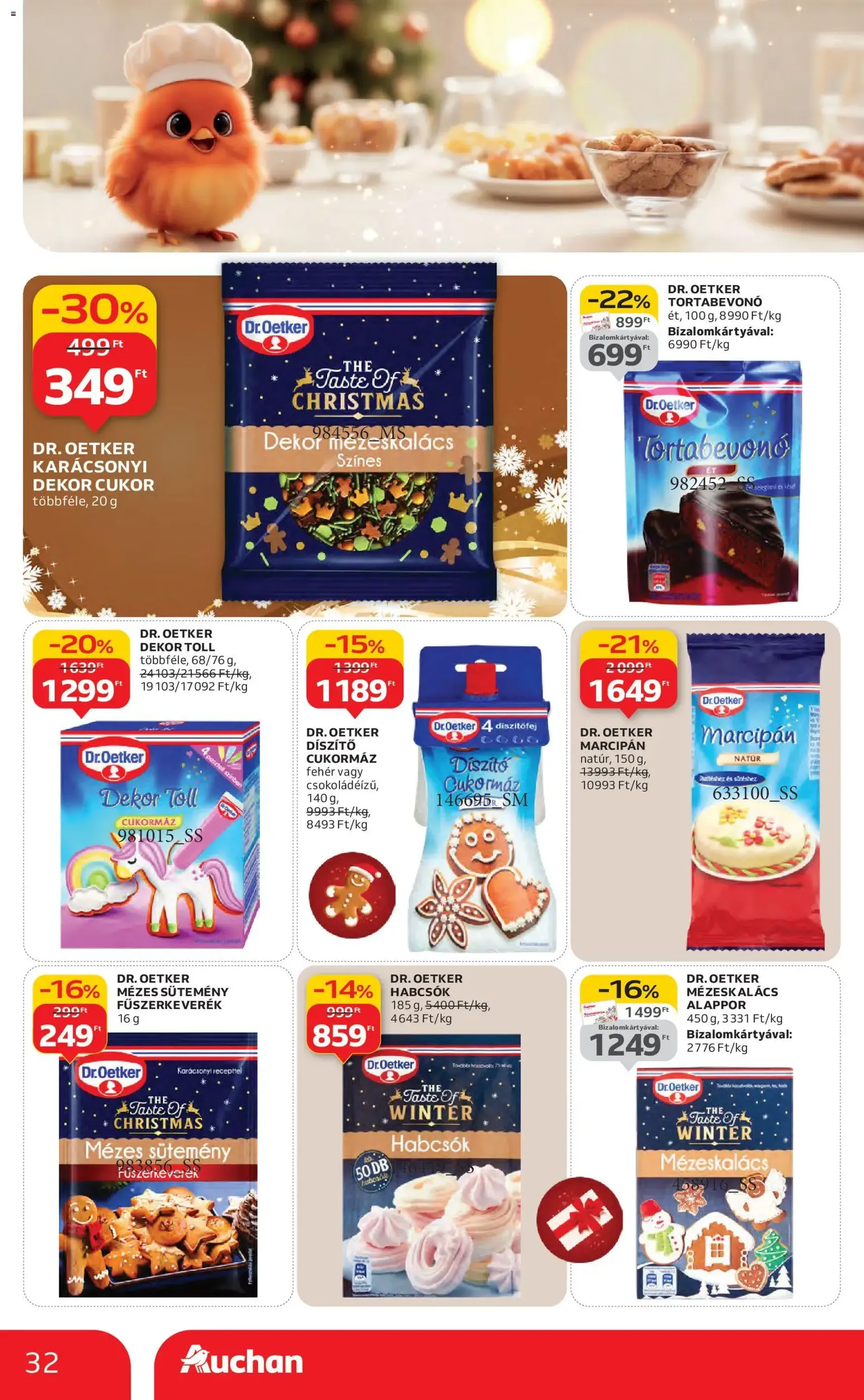 Auchan Akciós újság - 2025.12.11. érvényes szórólap 32 oldal 76 oldalból