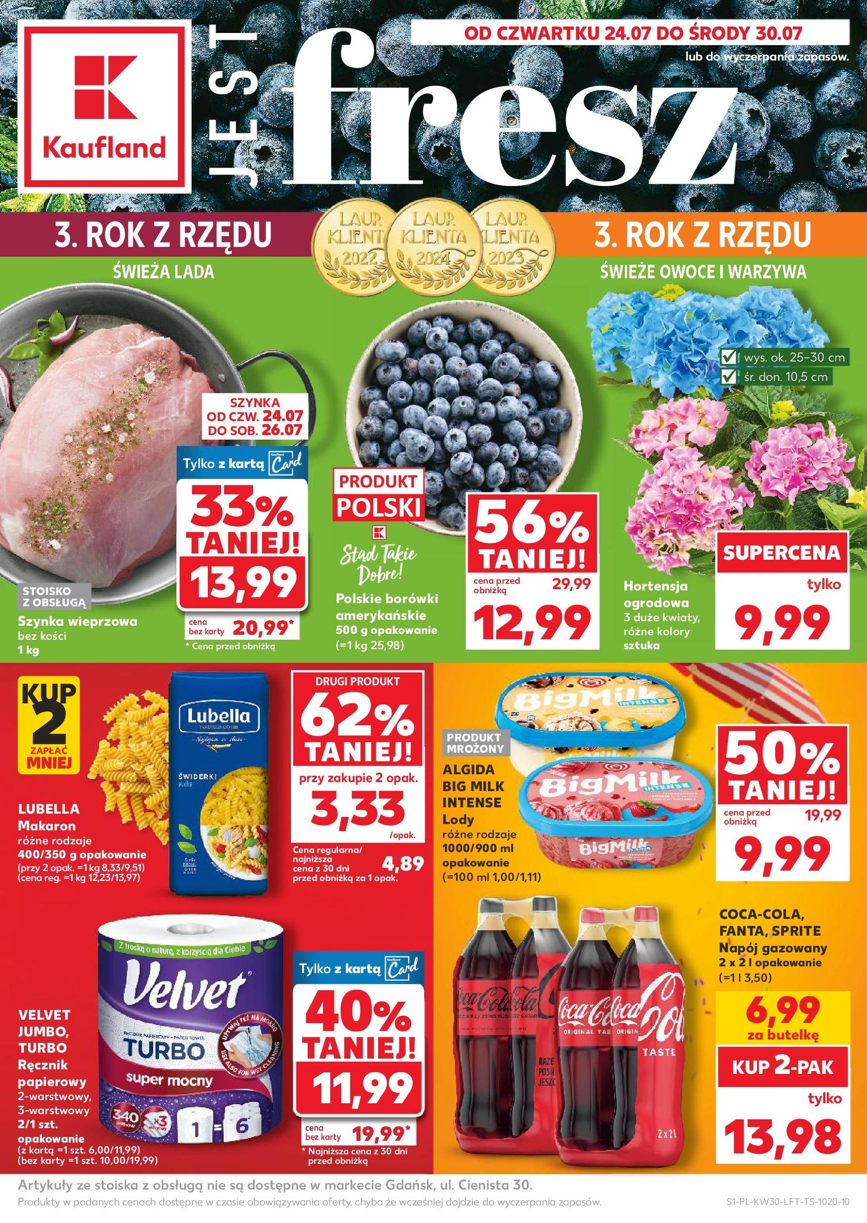 Kaufland gazetka - ważny gazetka od 24.07.2025 strona 1 z 51 Kaufland gazetka - ważny gazetka od 24.07.2025 strona 1 z 51