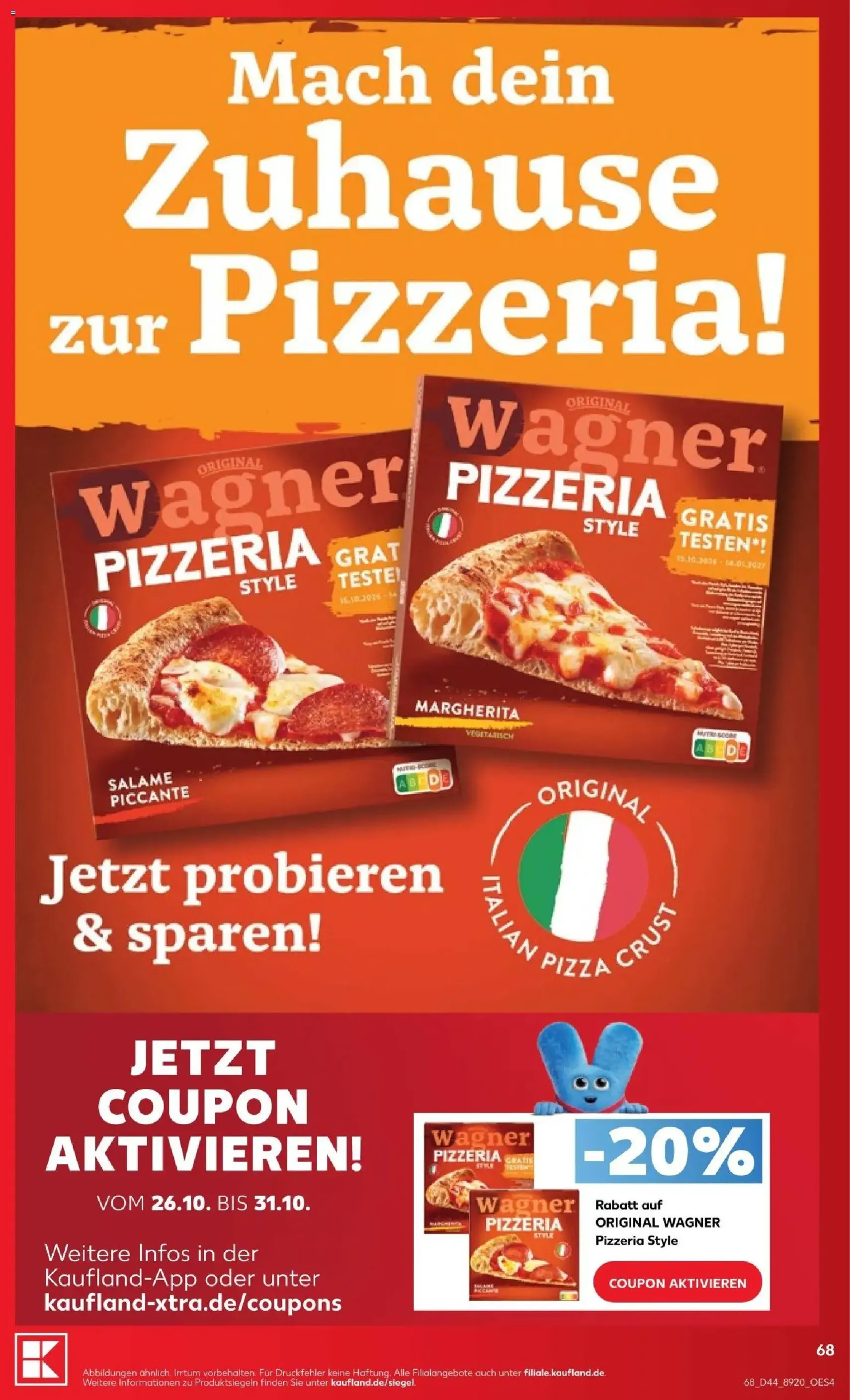 Kaufland Prospekt - Gültiger Prospekt ab 26.10.2026, Seite 68 von insgesamt 76
