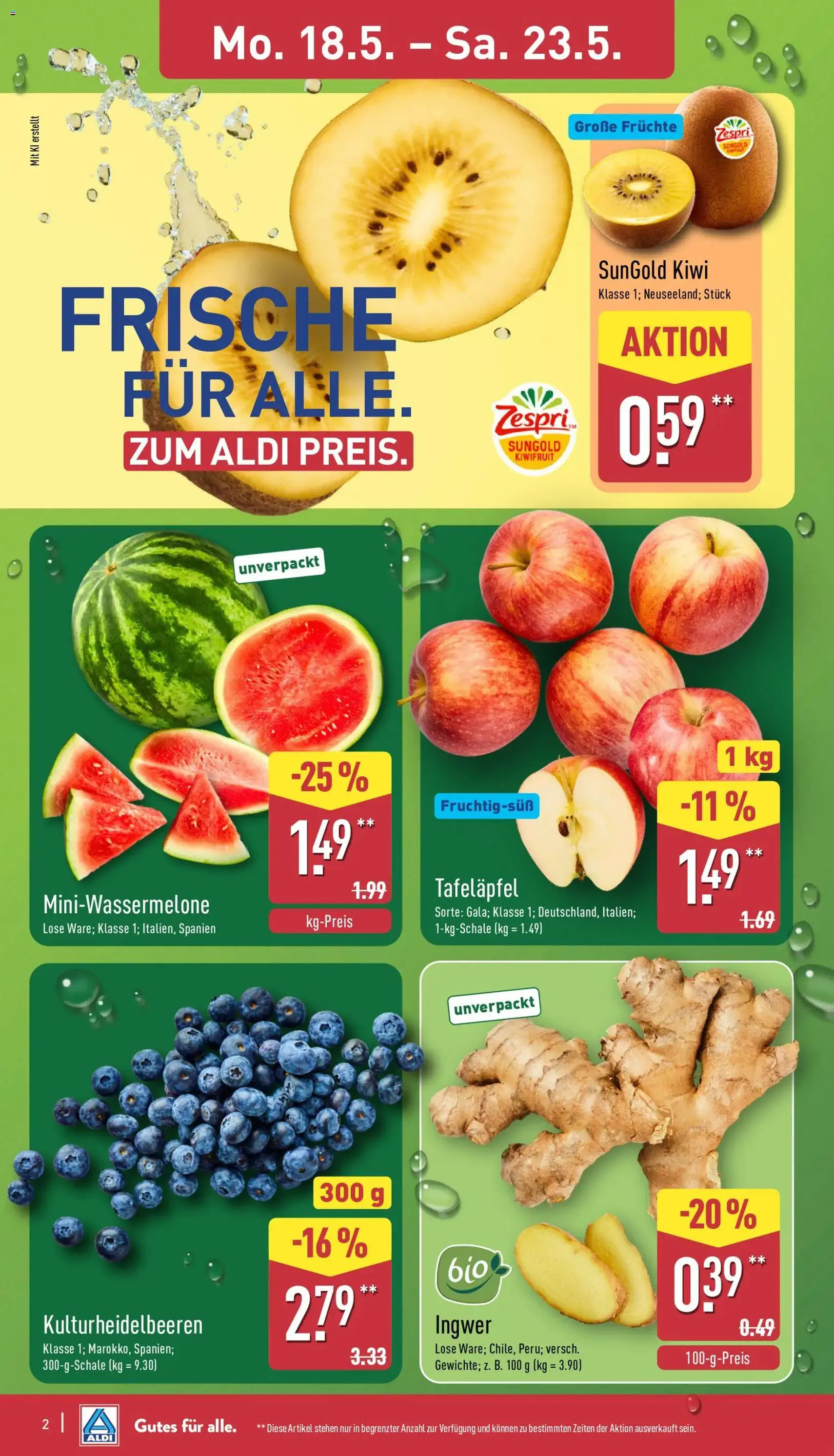 Aldi Prospekt - Gültiger Prospekt ab 18.05.2026, Seite 2 von insgesamt 44