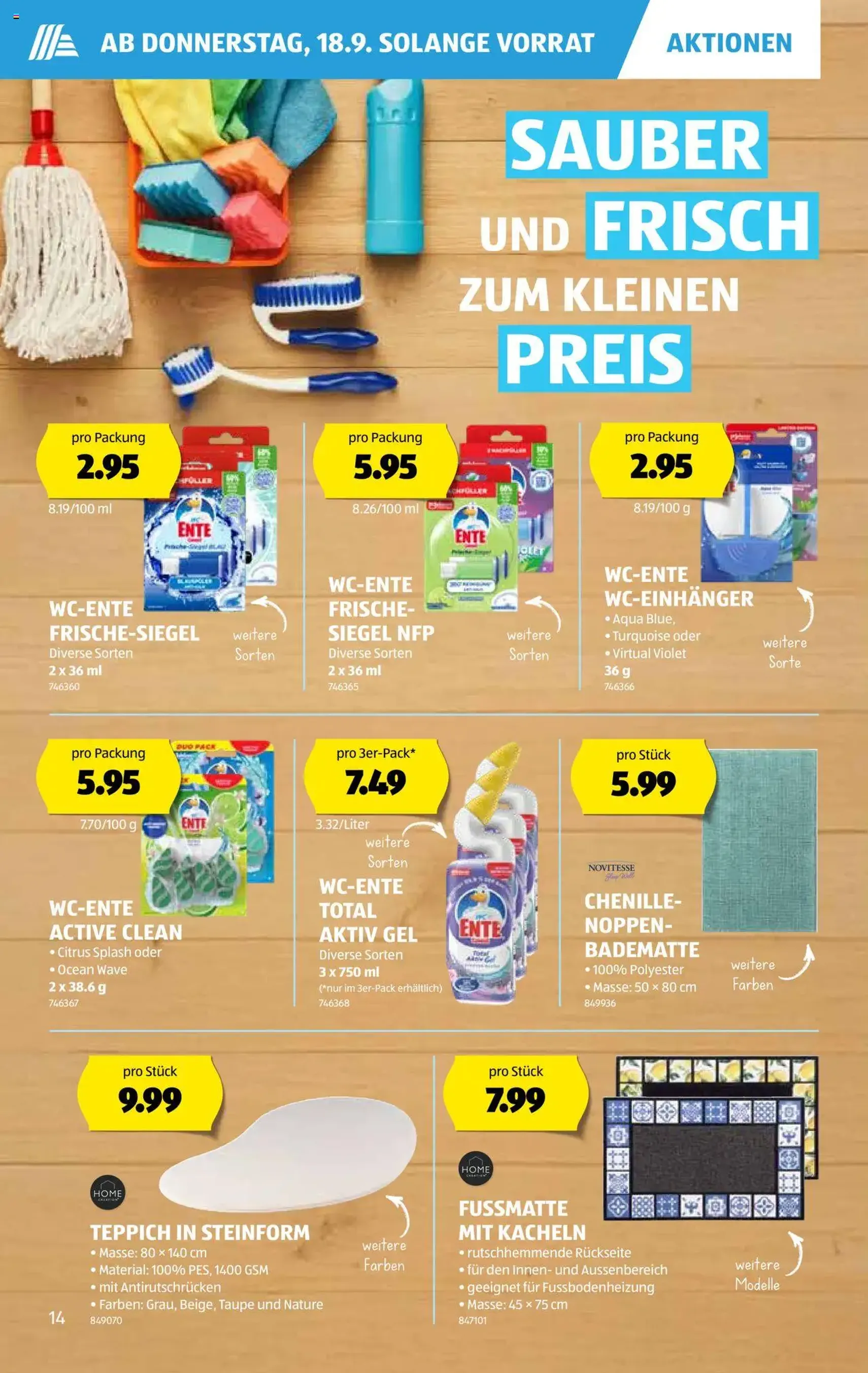 Aldi Aktionen - Gültiger Prospekt ab 18.09.2025, Seite 15 von insgesamt 32