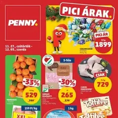 PENNY Akciós újság - szórólap előnézete érvényes 2025.11.27. -tól