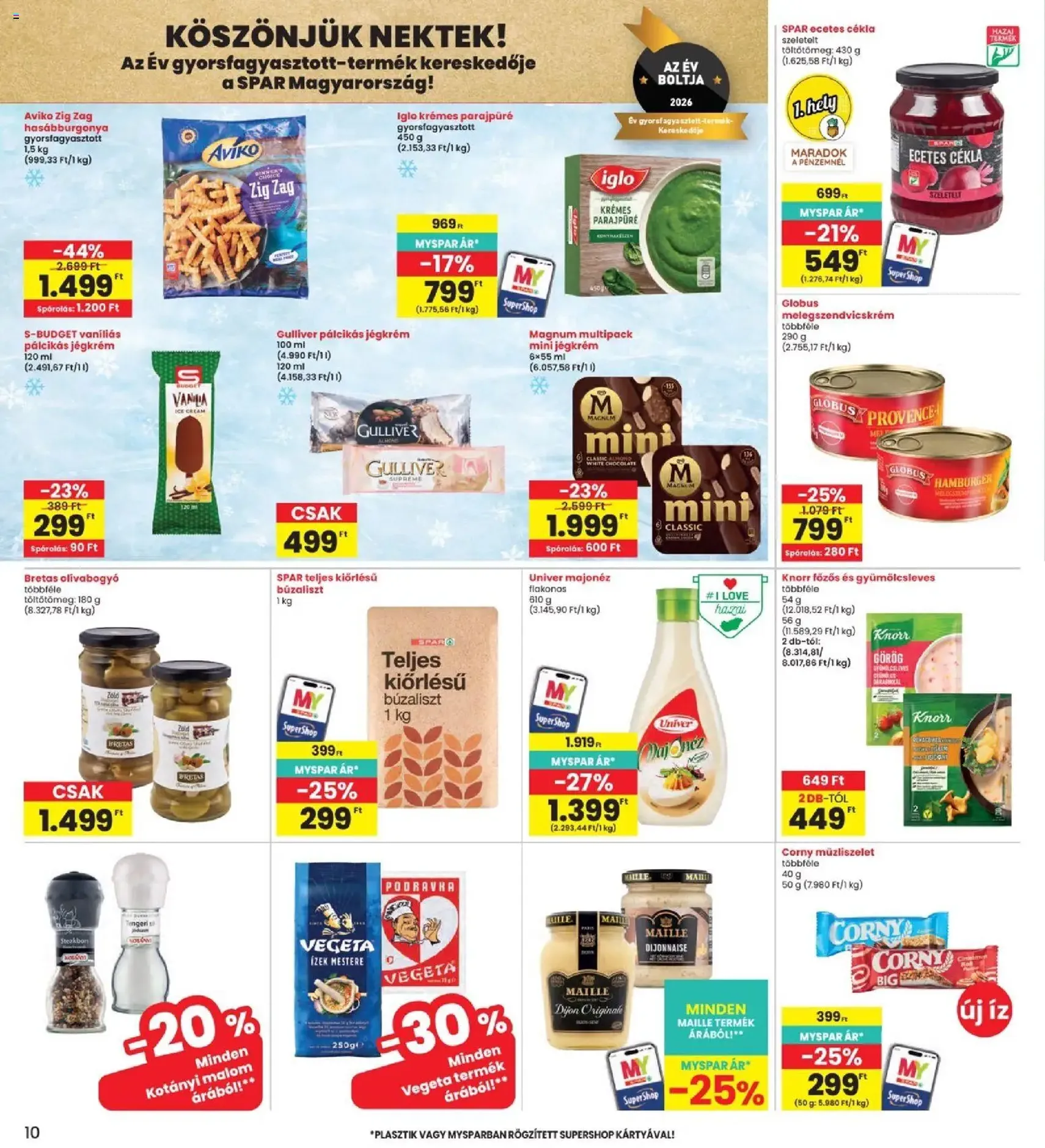 Interspar akciós újság - 2026.06.25. érvényes szórólap 10 oldal 20 oldalból