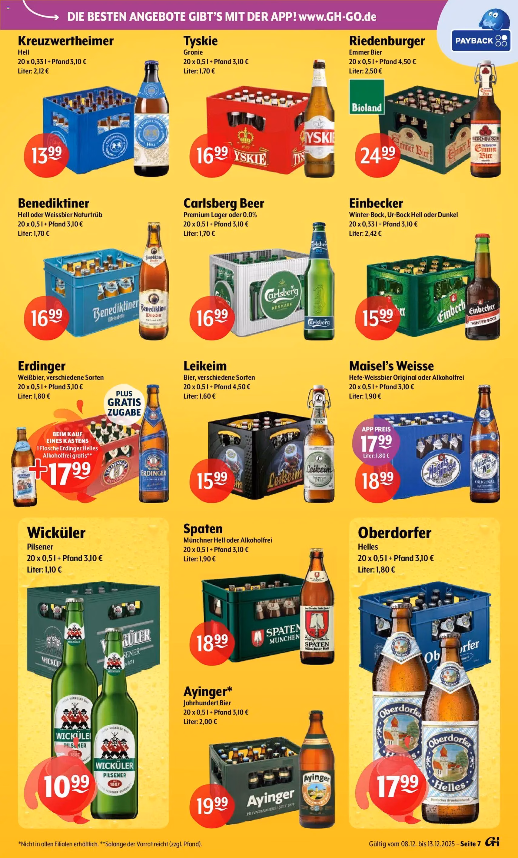 Trink und Spare Prospekt - Gültiger Prospekt ab 08.12.2025, Seite 7 von insgesamt 11
