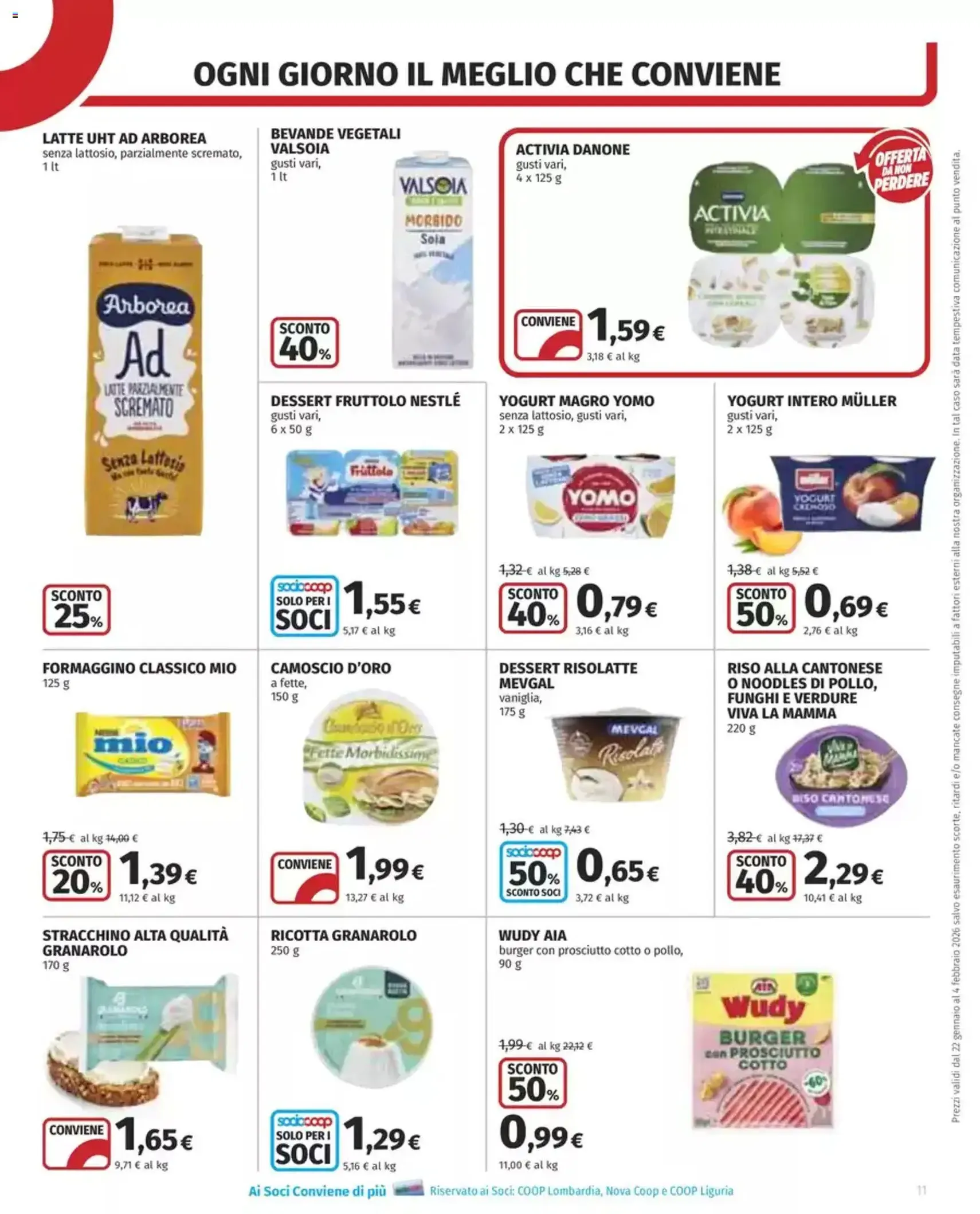 Volantino COOP - volantino valido dal 22/01/2026 pagina 11 di 31